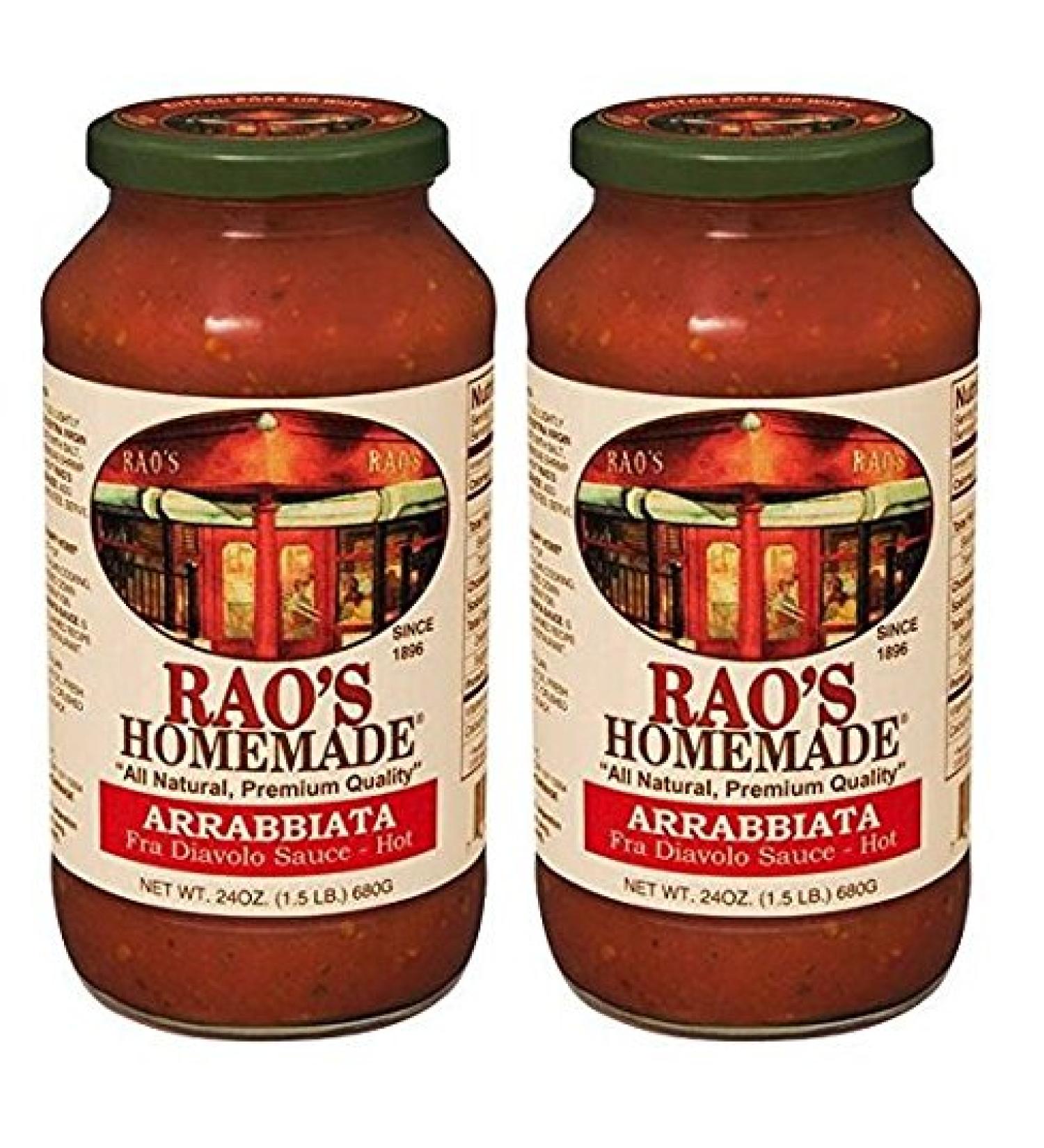 Rao's Arrabiata Sauce Gluten Free, 24 oz (Pack of 2) 1.5 Pound (Pack of 2)
