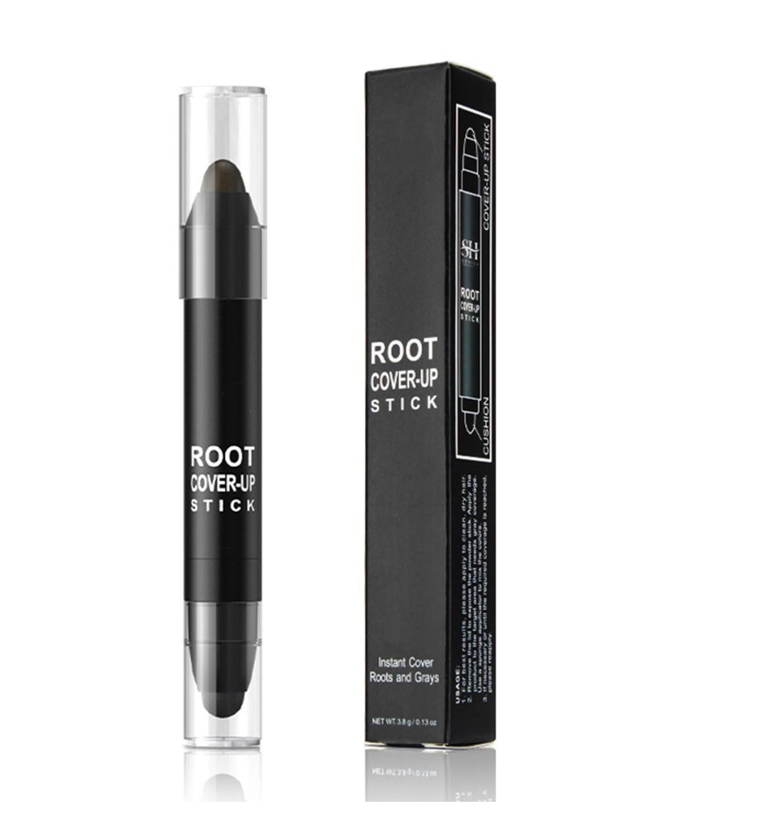 Instant Touch Up Wand - Disposable Root Cover Up Stick for White Hair - Dark Brown Color Pen for Men and Women - Buy Online on GoSupps.com