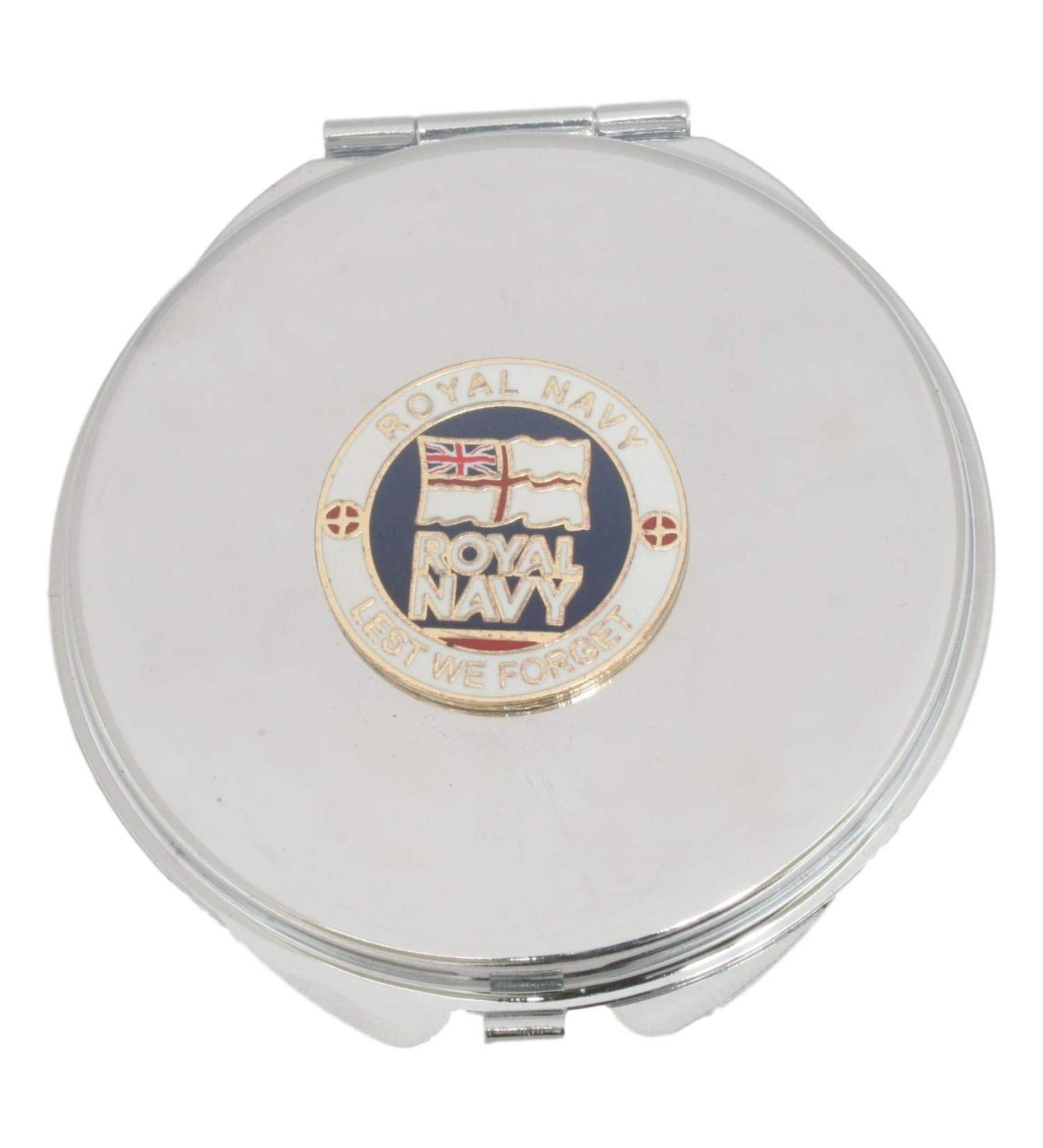 Royal Navy"Lest We Forget" Compact Mirror Handbag Gift With Free Engraving ME60 - Buy Online on GoSupps.com