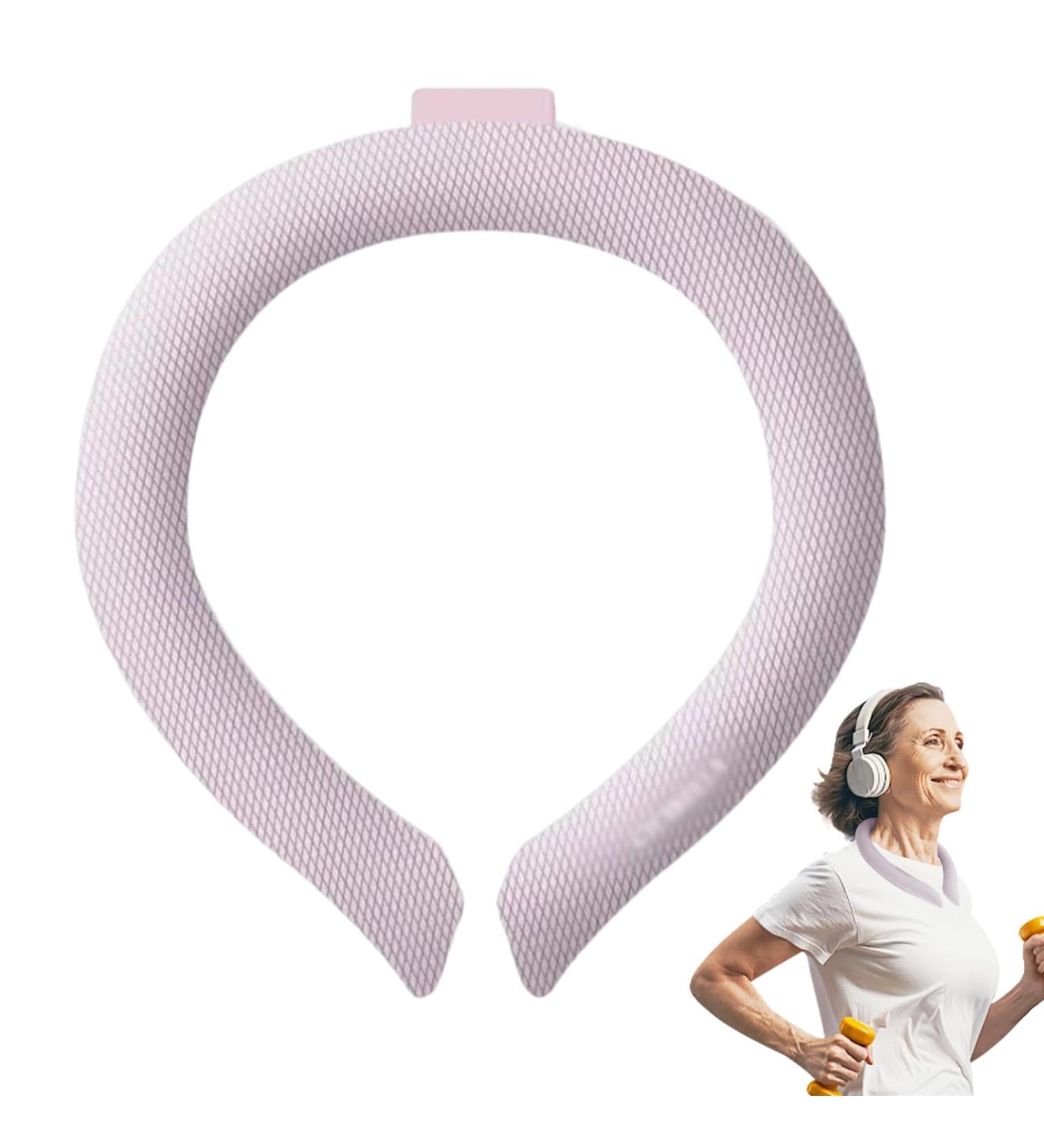 Neck Cooling Scarf Cooling Neck Scarf with Gel Ice Pack | Portable Neck Cool Tube Rings Neck Hand Cooler Wraps - Buy Online on GoSupps.com