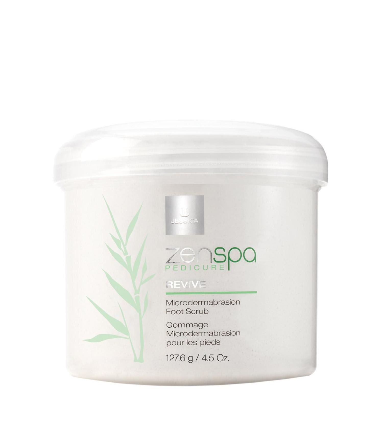 JESSICA Zenspa Revive Microdermabrasion Foot Scrub 127g - Exfoliating Foot Scrub for Smooth and Renewed Feet - Buy Online on GoSupps.com