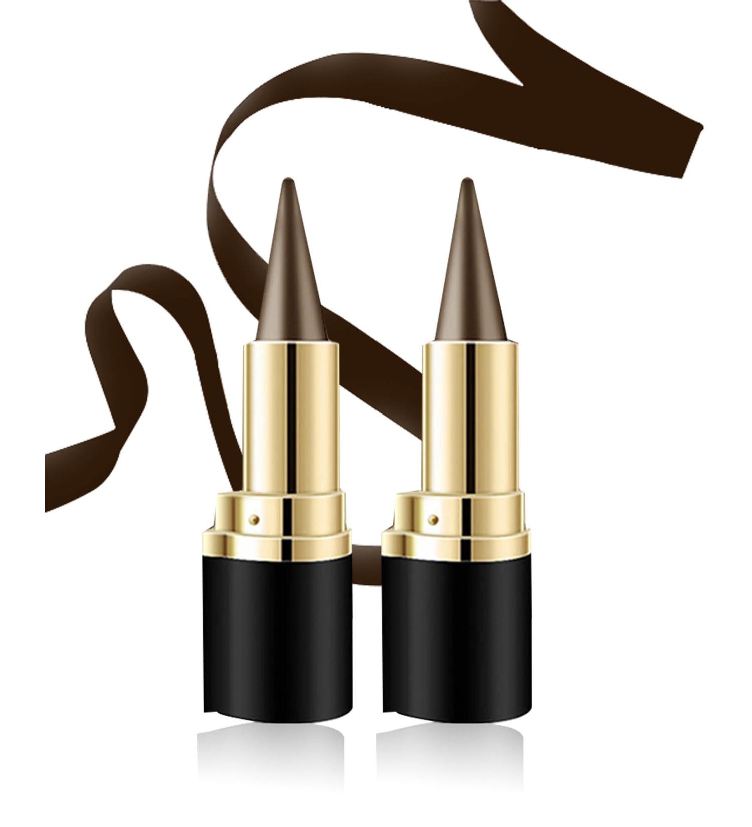 Thapncow 2 pieces matte QuickDry eyeliner eyeliner pen gel brown eyeliner pen gel brown eyeliner in quickdrying formula gel eyeliner makeup pen without smudges - Buy Online on GoSupps.com