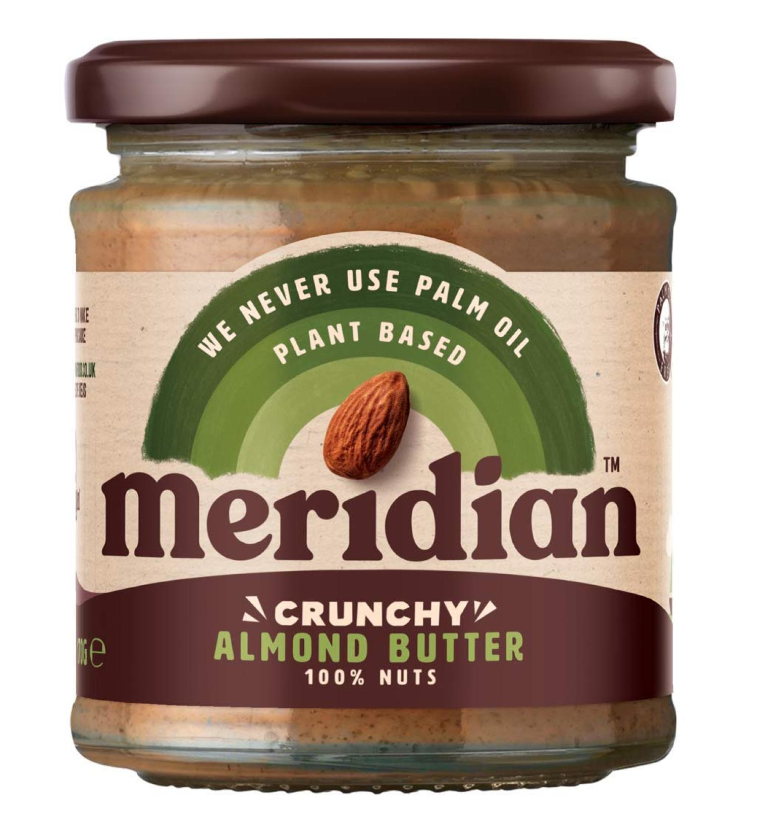  Meridian Meridian | Crispy Almond Butter | 2 x 170 g - Buy Online on GoSupps.com