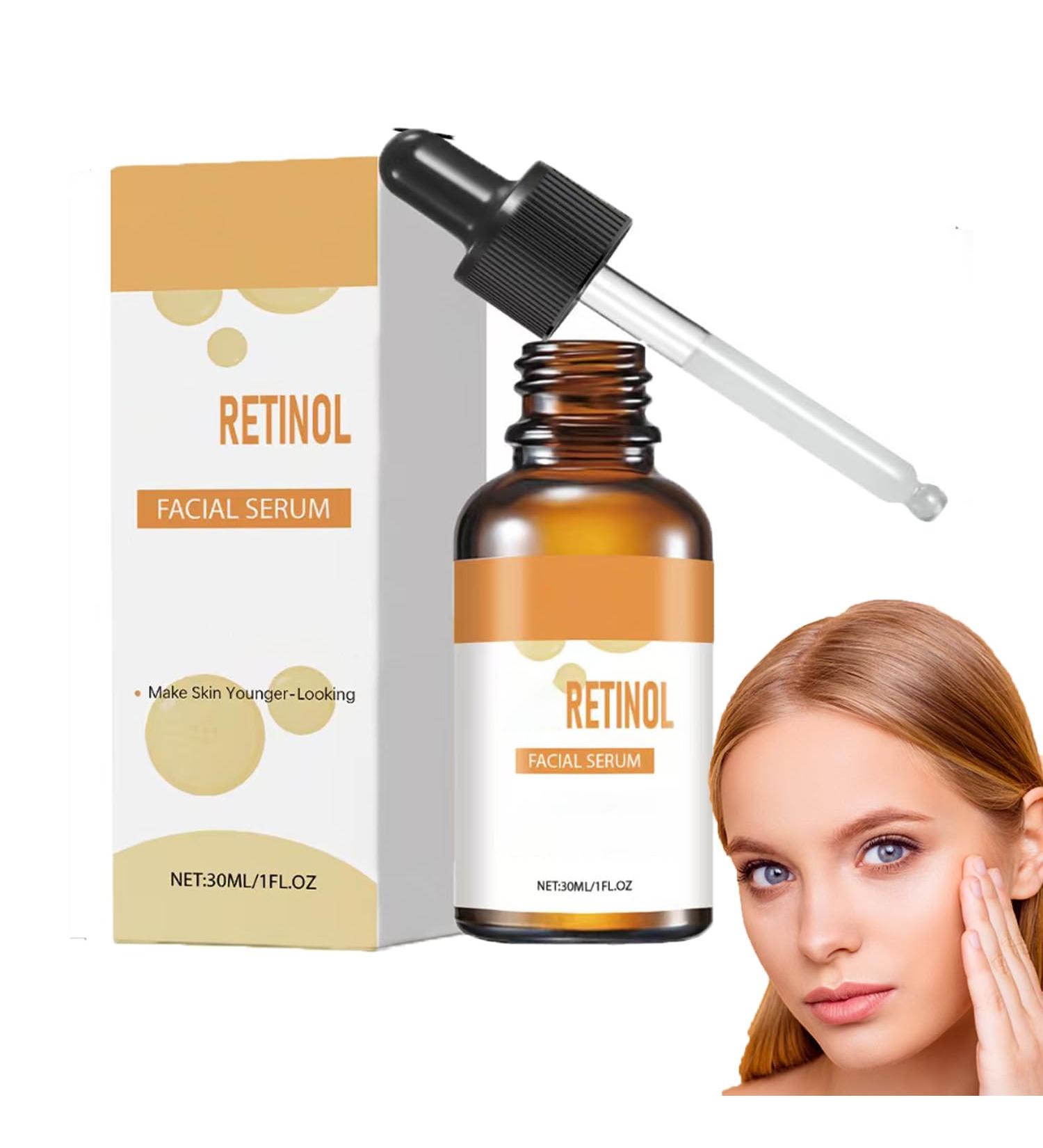 S rum au r tinol pour le visage s rum anti- ge et vitamine E pour am liorer l'apparence des rides des ridules et du teint irr gulier hydrate et nourrit la peau (1 pi ce) 1 pi ce. - Buy Online on GoSupps.com