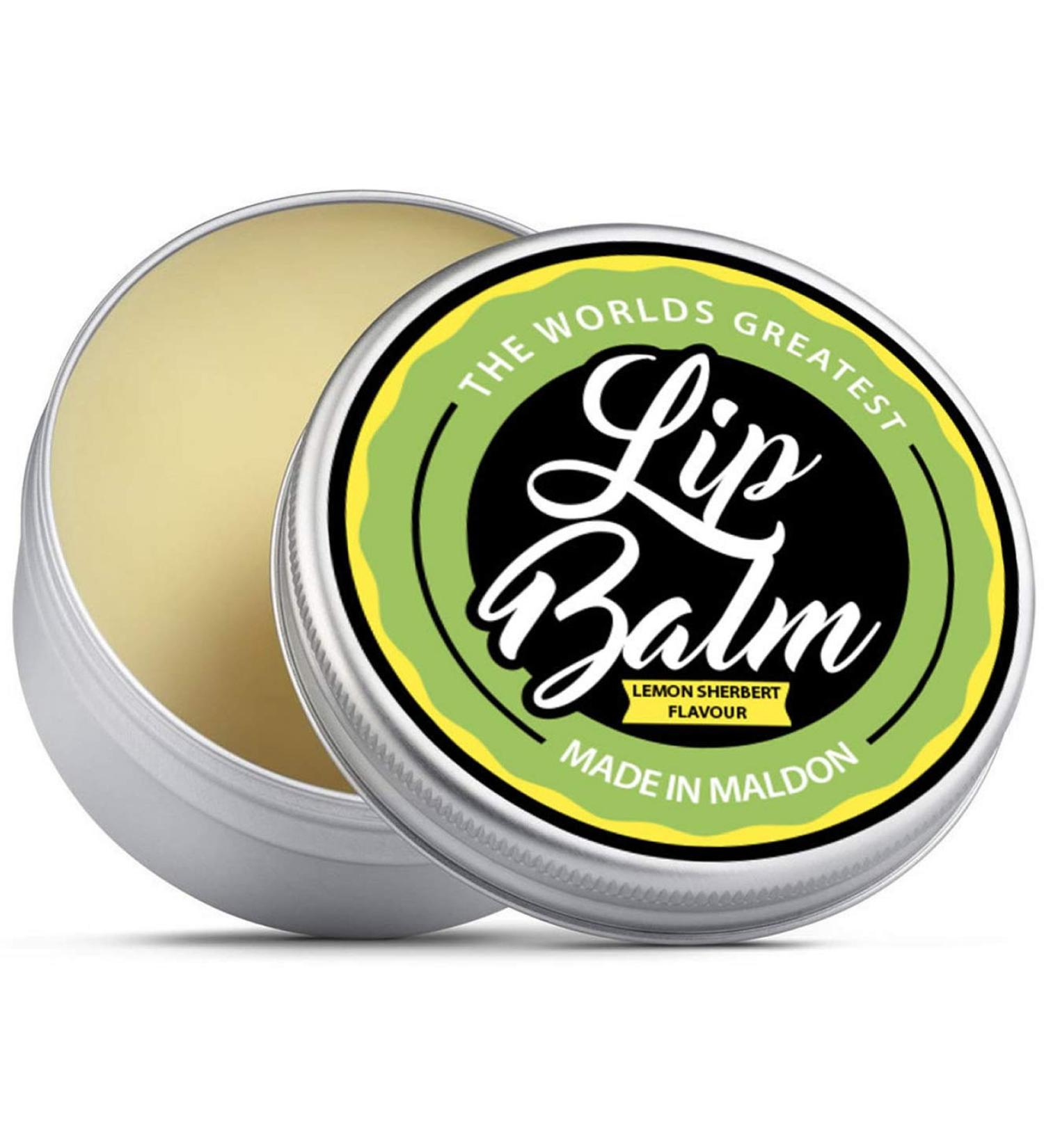 World's Greatest Lip Balm - Repair & Moisturize | Lemon Sherbet Flavor | 15ml with Shea Butter Beeswax & Jojoba Oil - International Shipping - Buy Online on GoSupps.com