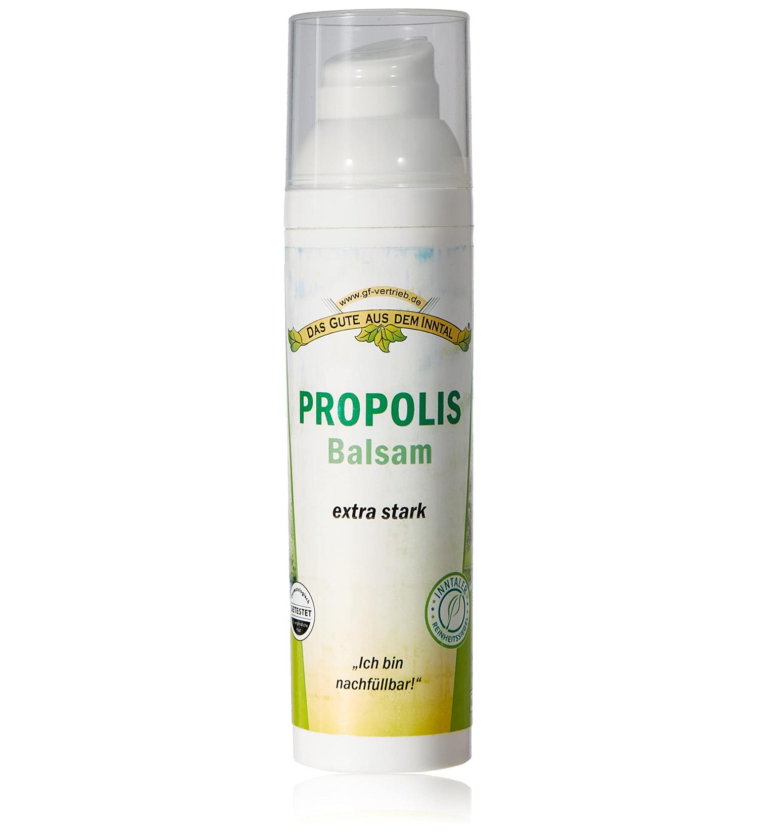 Extra Strong Propolis Balm 75ml - Natural Healing Dispenser | International Shipping Available - Buy Online on GoSupps.com