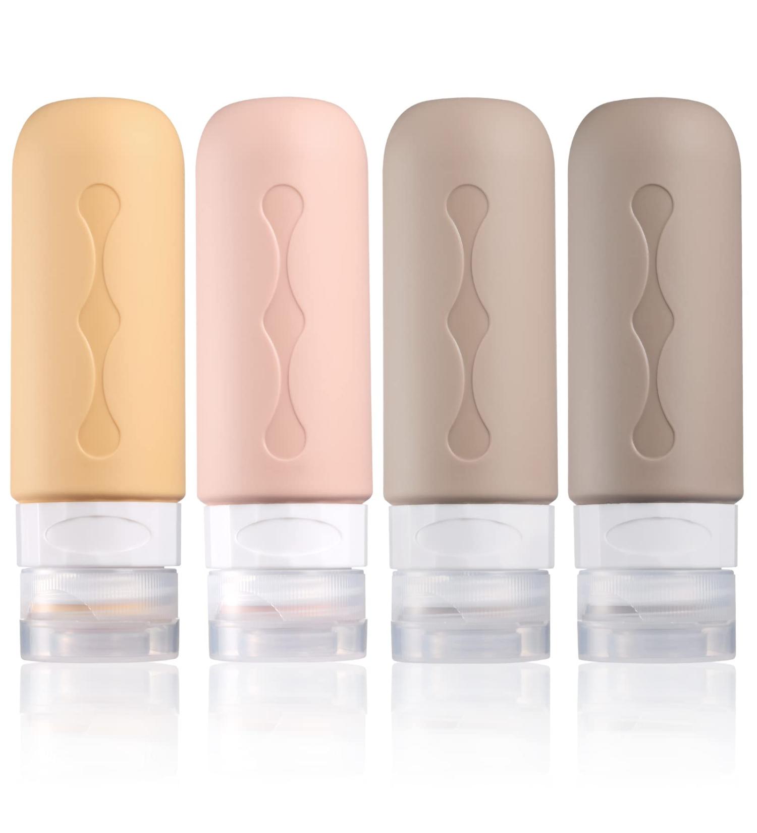 Gemice TSA Approved Travel Bottles - Leak Proof, BPA Free Containers for Shampoo, Lotion & Soap - Buy Online on GoSupps.com