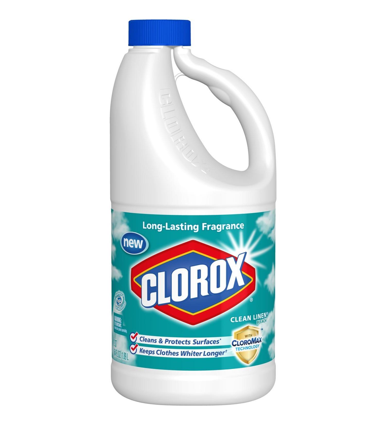 Buy Clorox Liquid Bleach - Clean Linen Scent | 64 Ounce Bottle - Best International Shipping Options - Buy Online on GoSupps.com