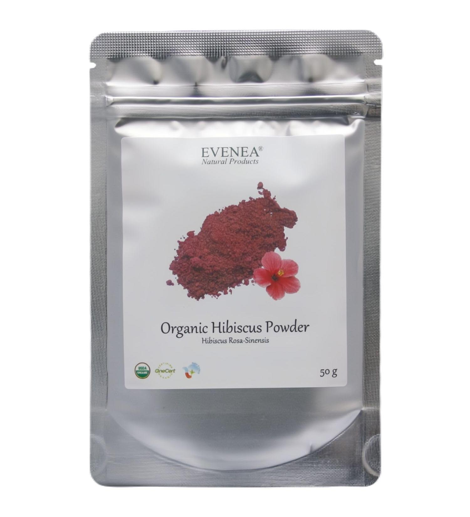 Organic Hibiscus Powder for strong healthy shiny hair - Premium Quality (50g) 50 g (Pack of 1)