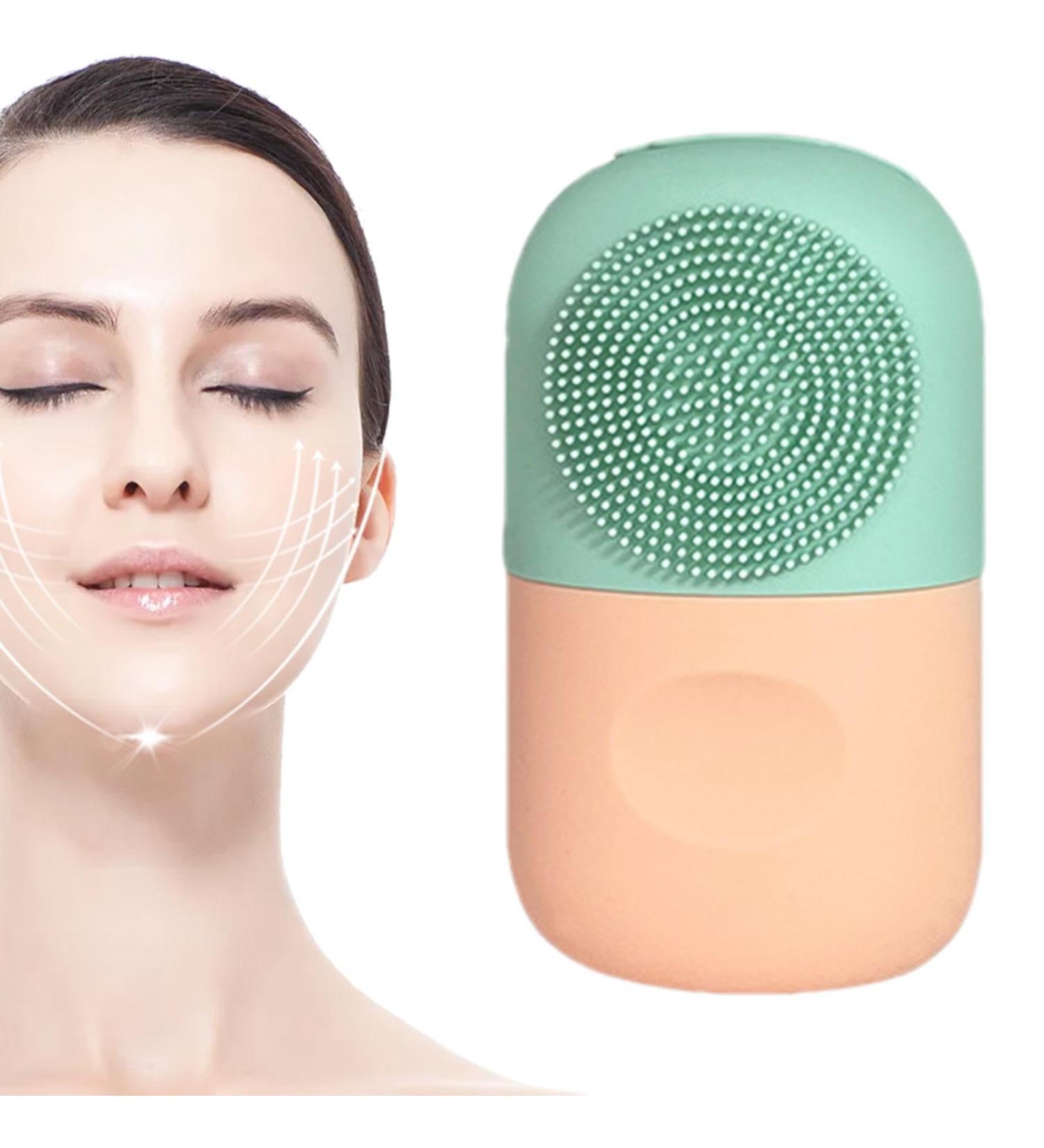 Wpsagek Face Ice Mold - Silicone Ice Roller Facial Ice Mold - Food Grade Facial Ice Mold Remove Fine Lines Cleansing Makeup Gray Powder - Buy Online on GoSupps.com