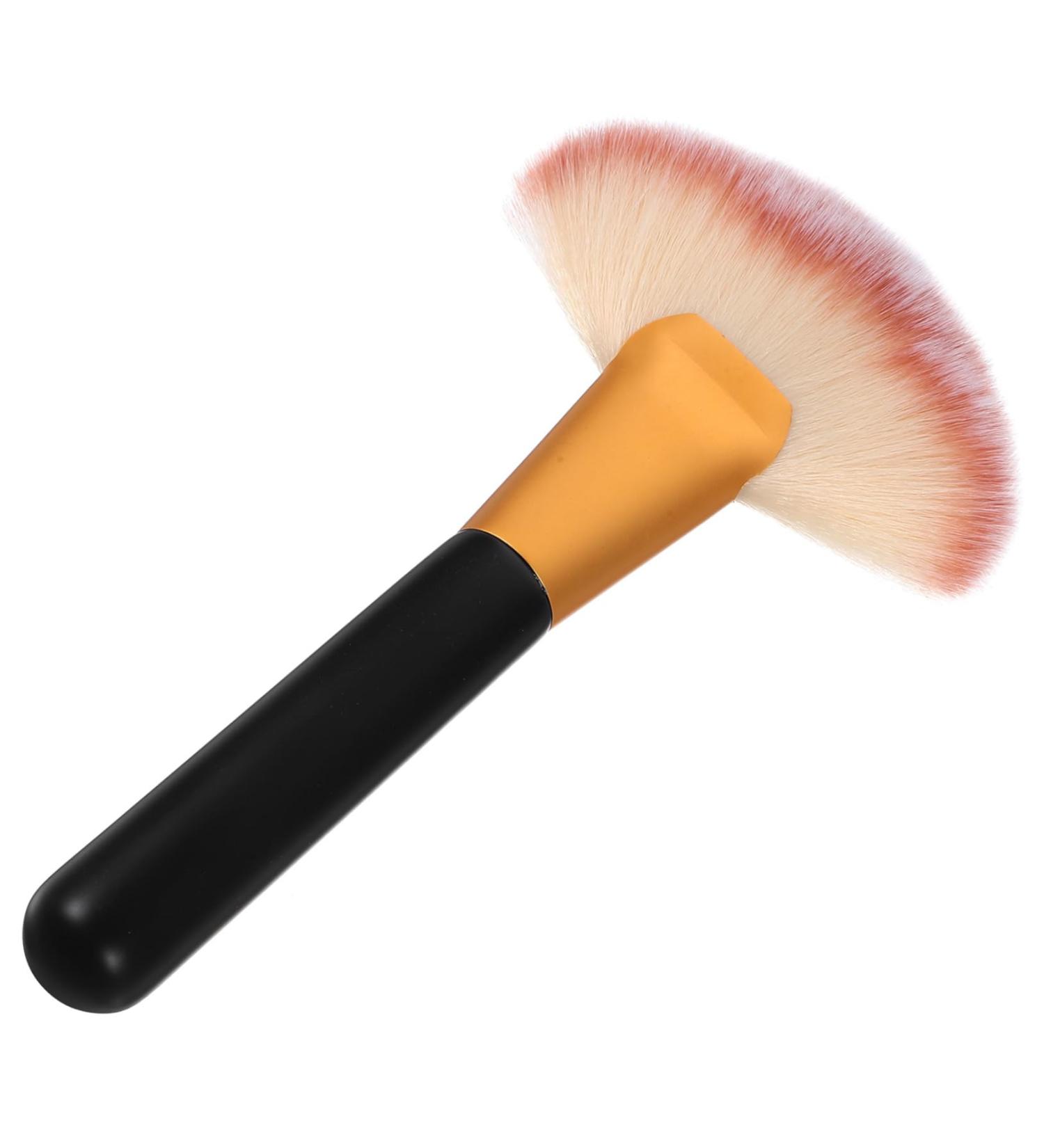 Balacoo Brush Grubber - Large Bamboo Makeup & Foundation Brush with Wooden Handle | Eco-Friendly Cosmetics Tool - Buy Online on GoSupps.com