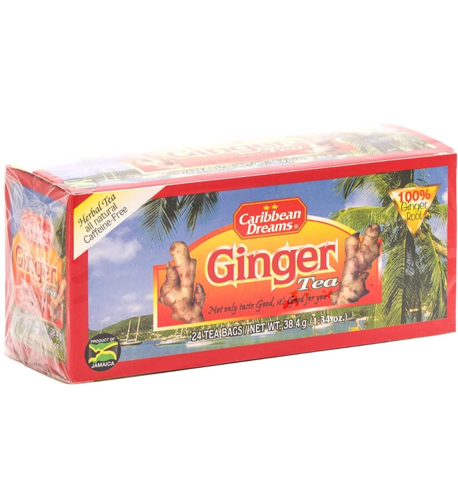 Caribbean Dreams Ginger Tea 6 x 24 s