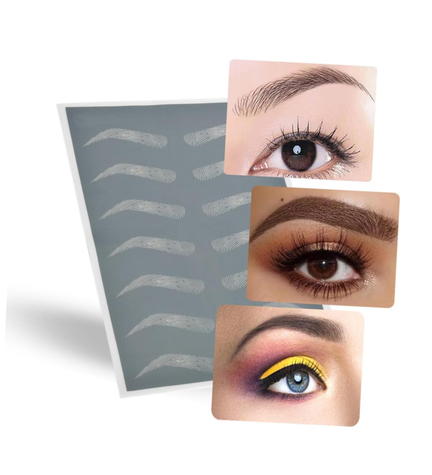 Hemoton 1 Sheet Eyebrow Microblading Eye Brow Practice Skin Eyebrow Training Skin Practice Tools - Buy Online on GoSupps.com