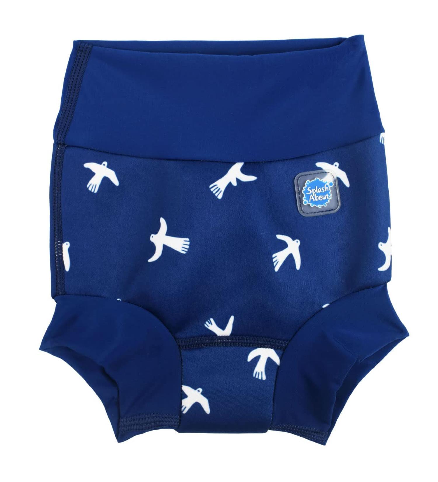 Splash About Happy Nappy Duo 2-3 Years White Birds