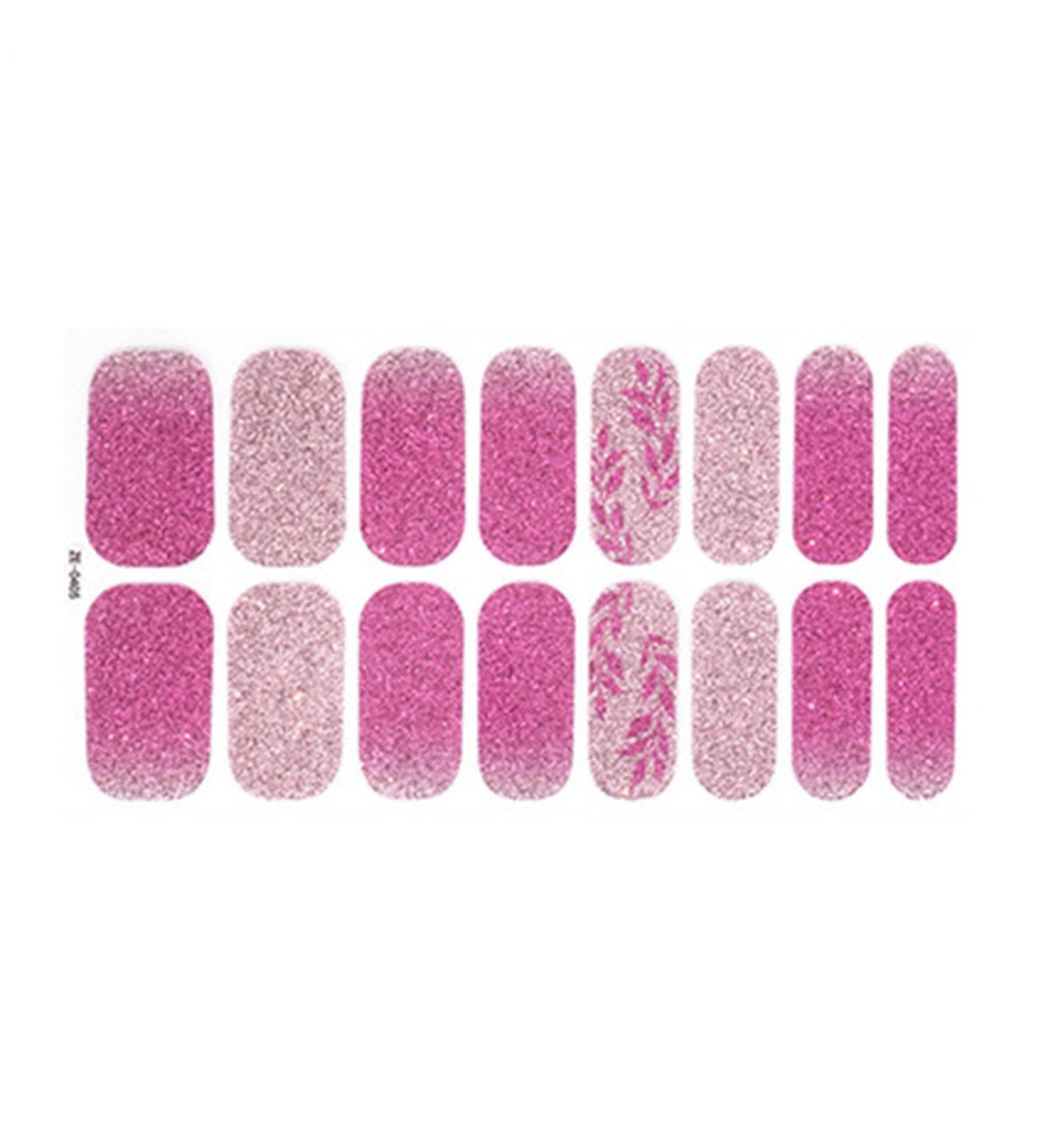 Full Nail Wraps - French Manicure Stickers | Durable UV Resistant Gel Film Professional Quality Beauty Accessories for Ladies Office Travel Evening Gift Modern Elegance - Buy Online on GoSupps.com