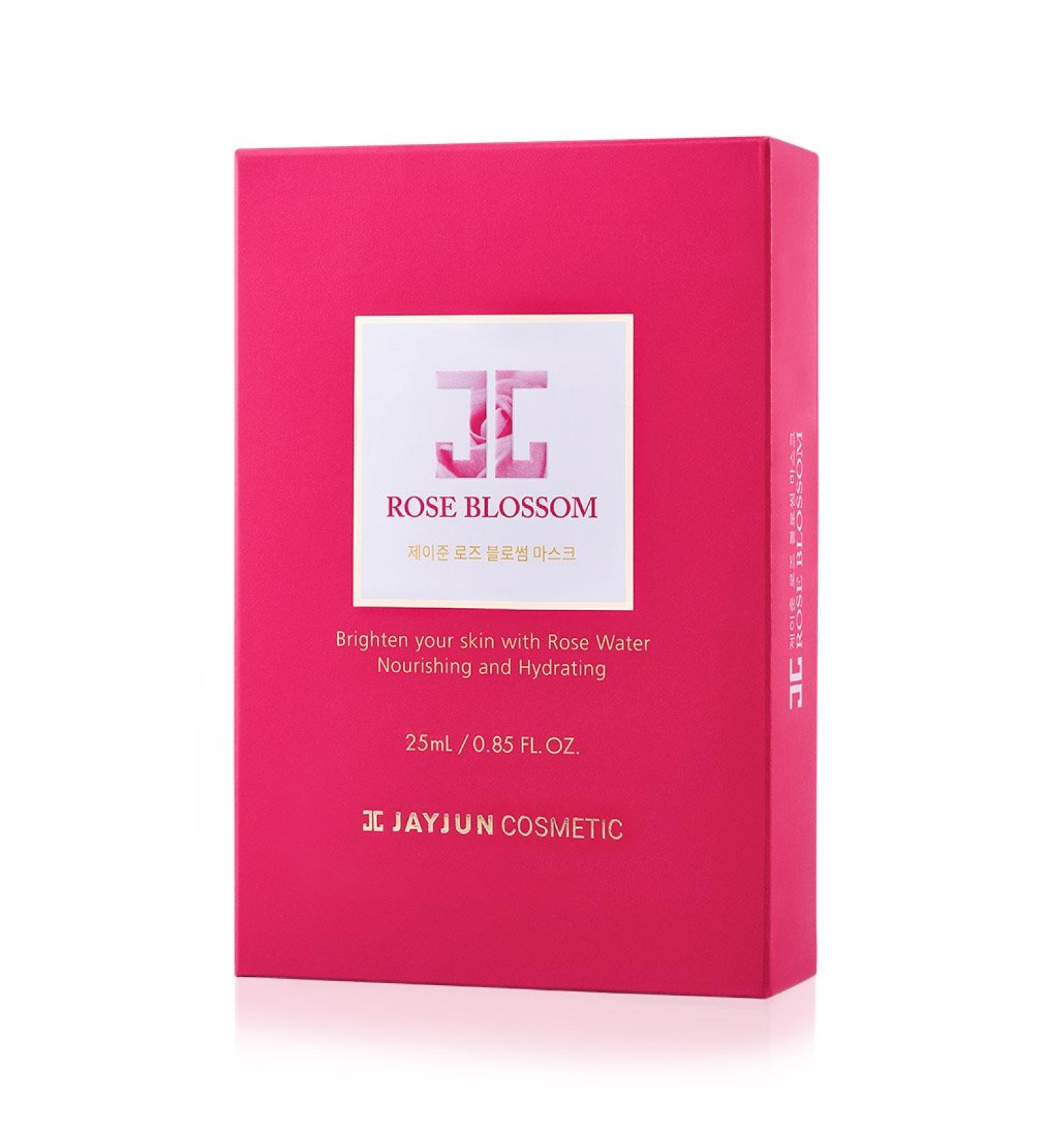Jayjun Rose Blossom Masks 10 Sheets Moisturising Rejuvenating Face Skincare - Buy Online on GoSupps.com