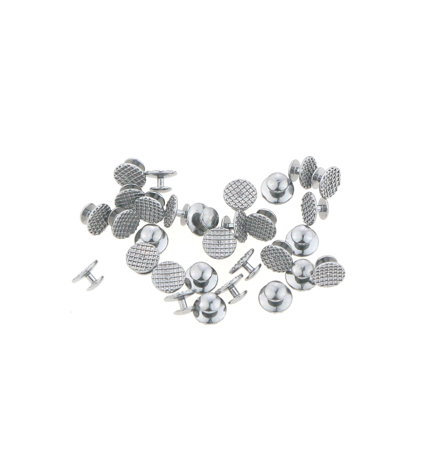Buy 100Pcs Lingual Buttons - Hollow Base & Double Wings - Ceramic Traction Hooks for Orthodontics - Lingual Retainer Wire & Bite Turbos - SCK-M - Buy Online on GoSupps.com