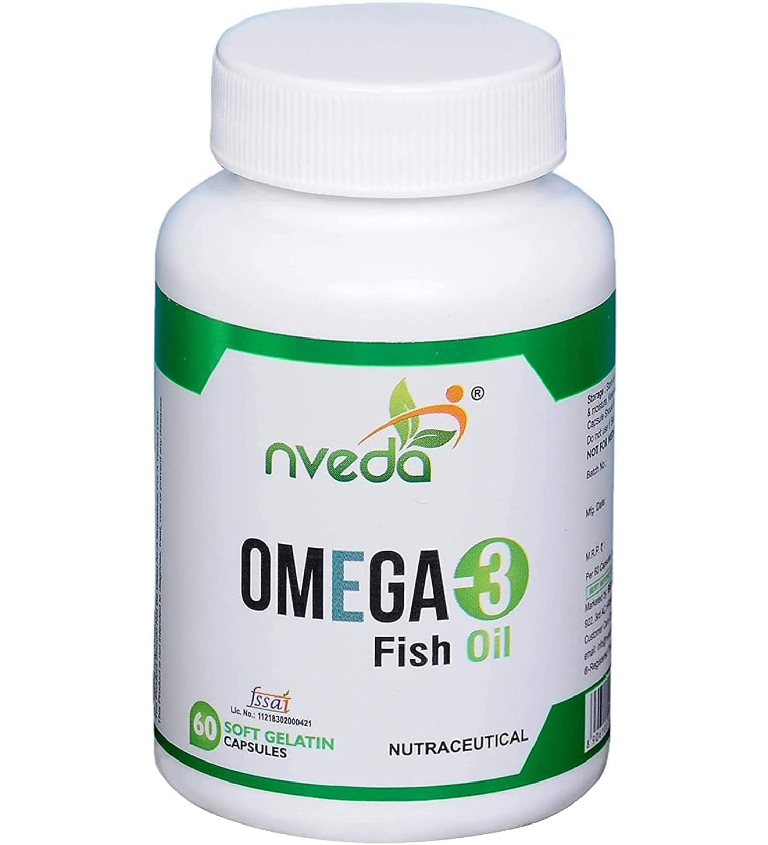  QURA QURA Omega 3 Fish Oil (1000mg Omega 3 with 180mg EPA and 120mg DHA) (60 Softcapsules) - Buy Online on GoSupps.com