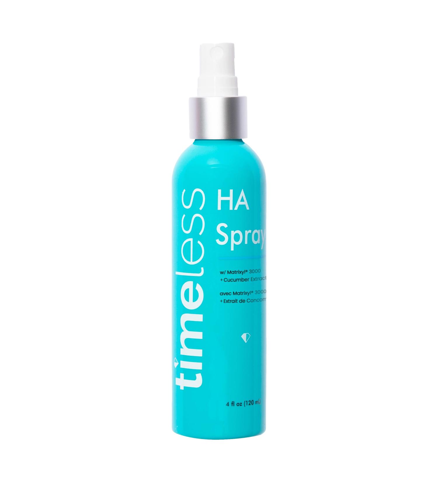 Timeless Skin Care HA Matrixyl 3000 with Cucumber Spray - Skin Mist with Hyaluronic Acid - Fragrance-Free Hydrating Face Spray - Soothing Matrixyl Skin Care Mist - 4 Fl Oz Cucumber 120 ml (Pack of 1) - Buy Online on GoSupps.com
