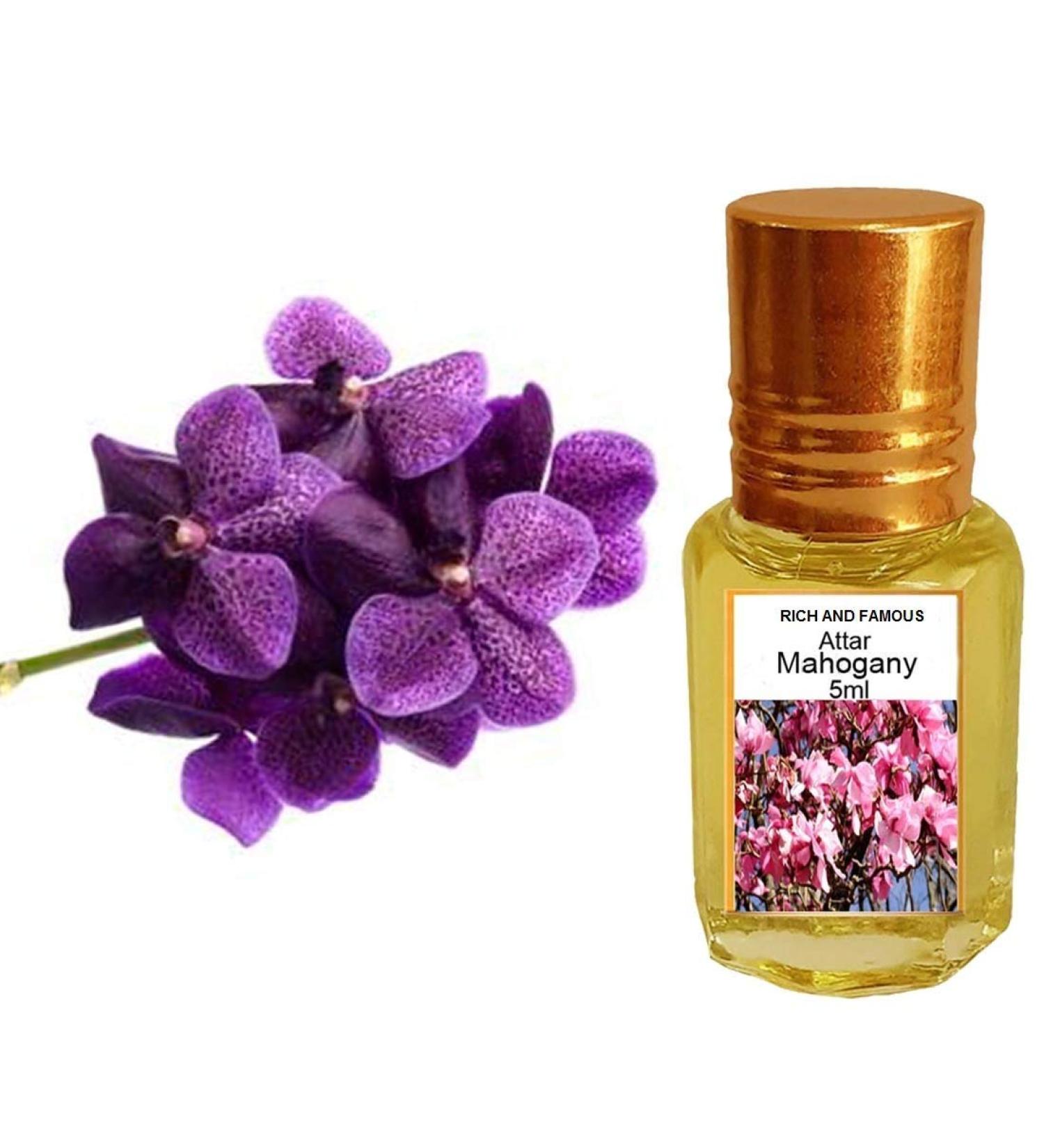 VEDA Fragrances Mohogany (Natural Itra/Attar/Perfume) For Men & Women