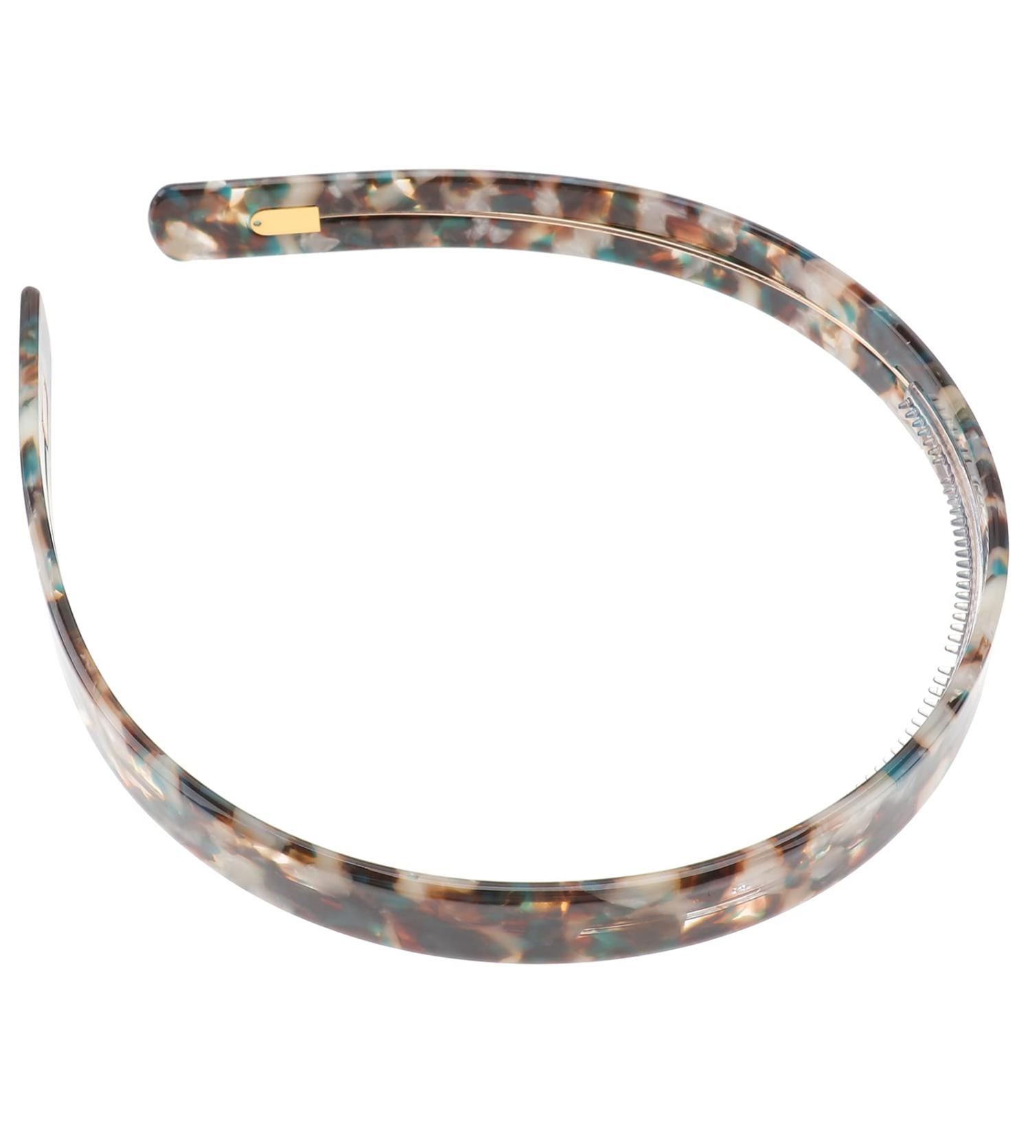 Minkissy Headband Hair Accessories Hawksbill Hair Hoop Fashion Headband Hairband Washing Face Hairband Hair Accessories Face Washing Headband Acetate Tortoise Shell Headband Marble green - Buy Online on GoSupps.com