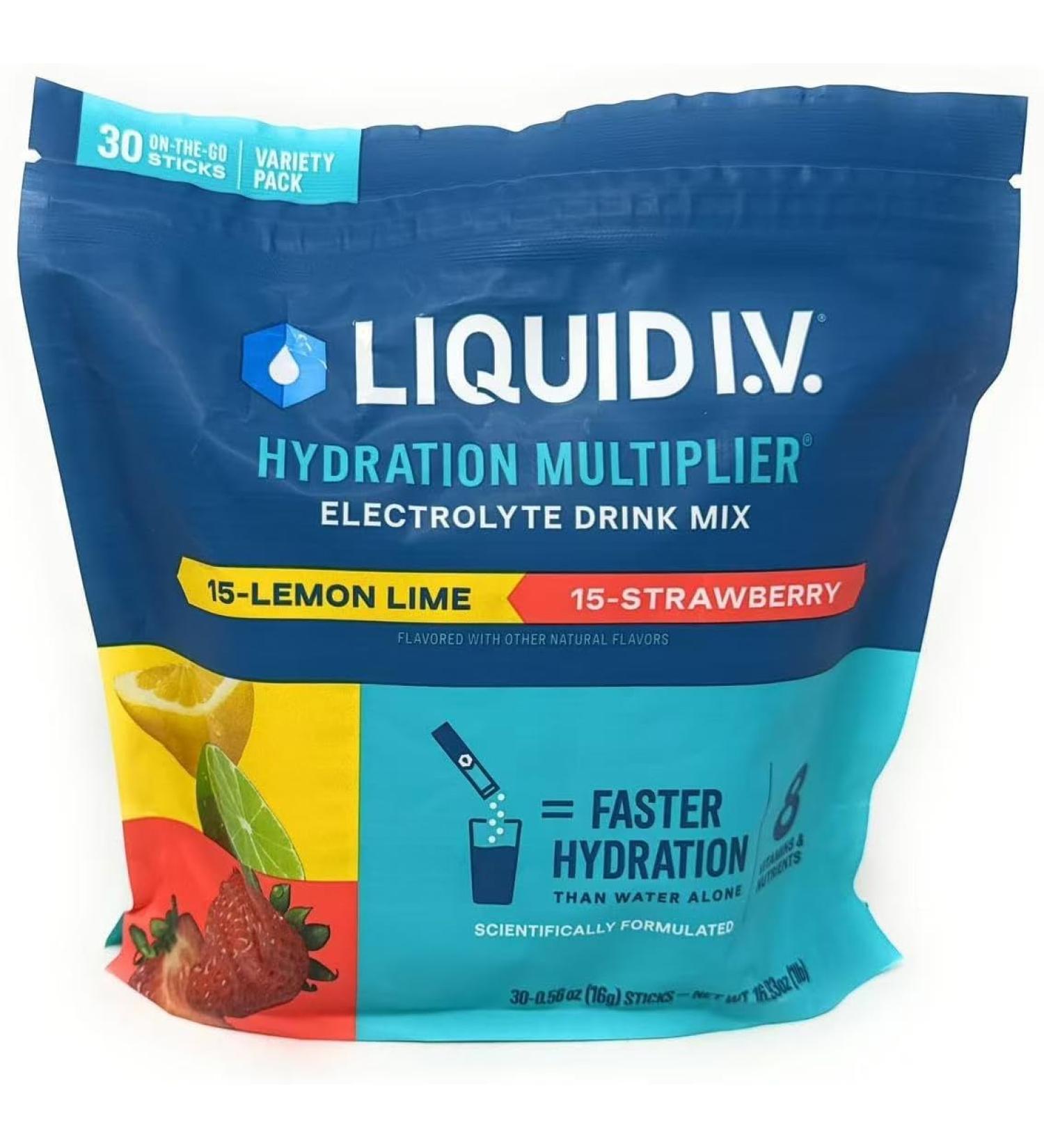 Hydration Multiplier Electrolyte Drink Mix Variety 0.56 Oz 30 Ct - Buy Online on GoSupps.com