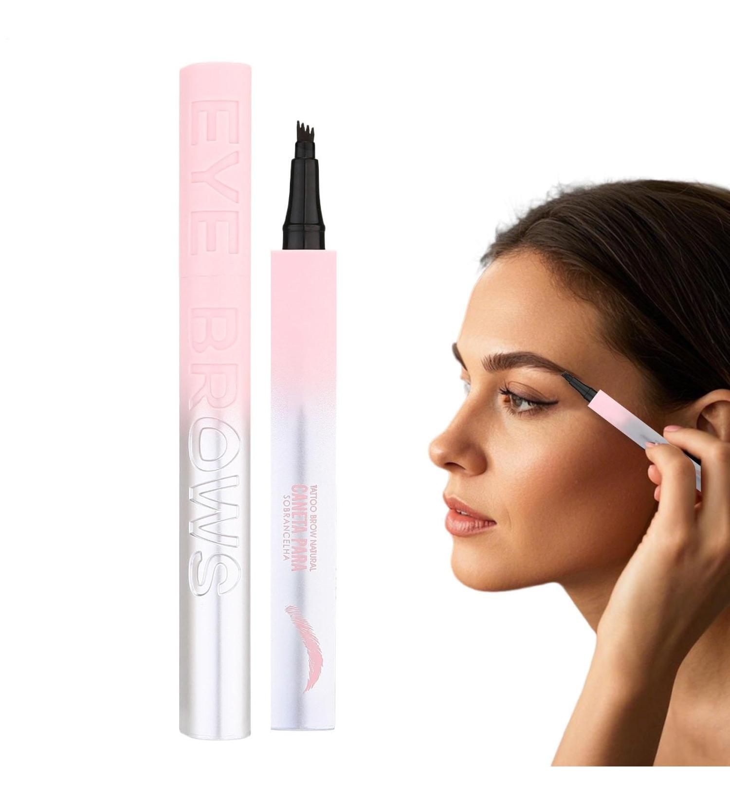 Yorajuy 4 tip eyebrow pencil eyebrow makeup pen Waterproof Eyebrow Long Lasting 4 Tip Pen Smudgeproof Women Everyday Cosmetics Brow Defeler for Girlfriend Wife 02 - Buy Online on GoSupps.com