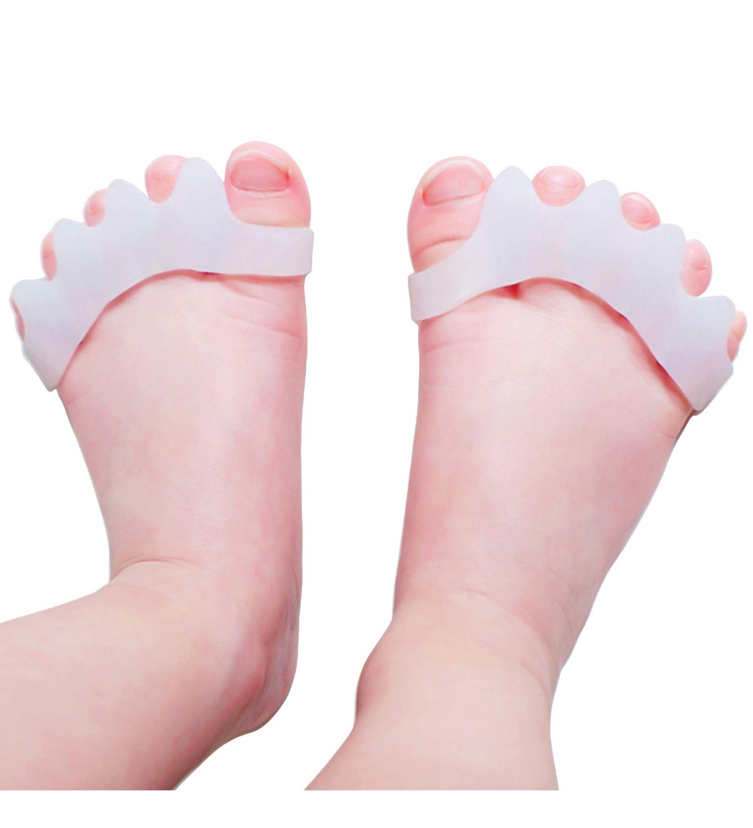 ERSANLI Children's Gel Toe Separator & Bunion Corrector - White, 2 Pcs - Buy Online on GoSupps.com