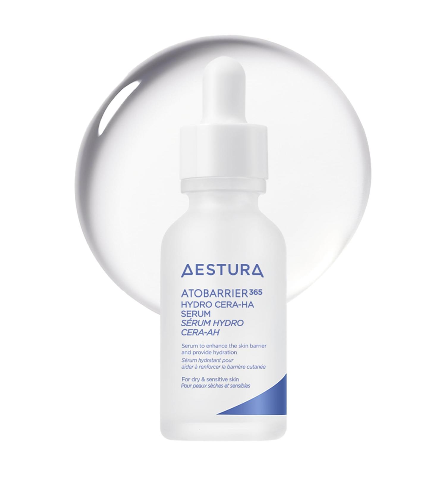 AESTURA ATOBARRIER365 Hydro CERA-HA Face Serum with Ceramide Hyaluronic Acid and Niacinamide for Skin Moisture Barrier Repair | Deep Hydration Suitable for Dry & Sensitive Skin 30ML / 1.01 fl.oz. - Buy Online on GoSupps.com