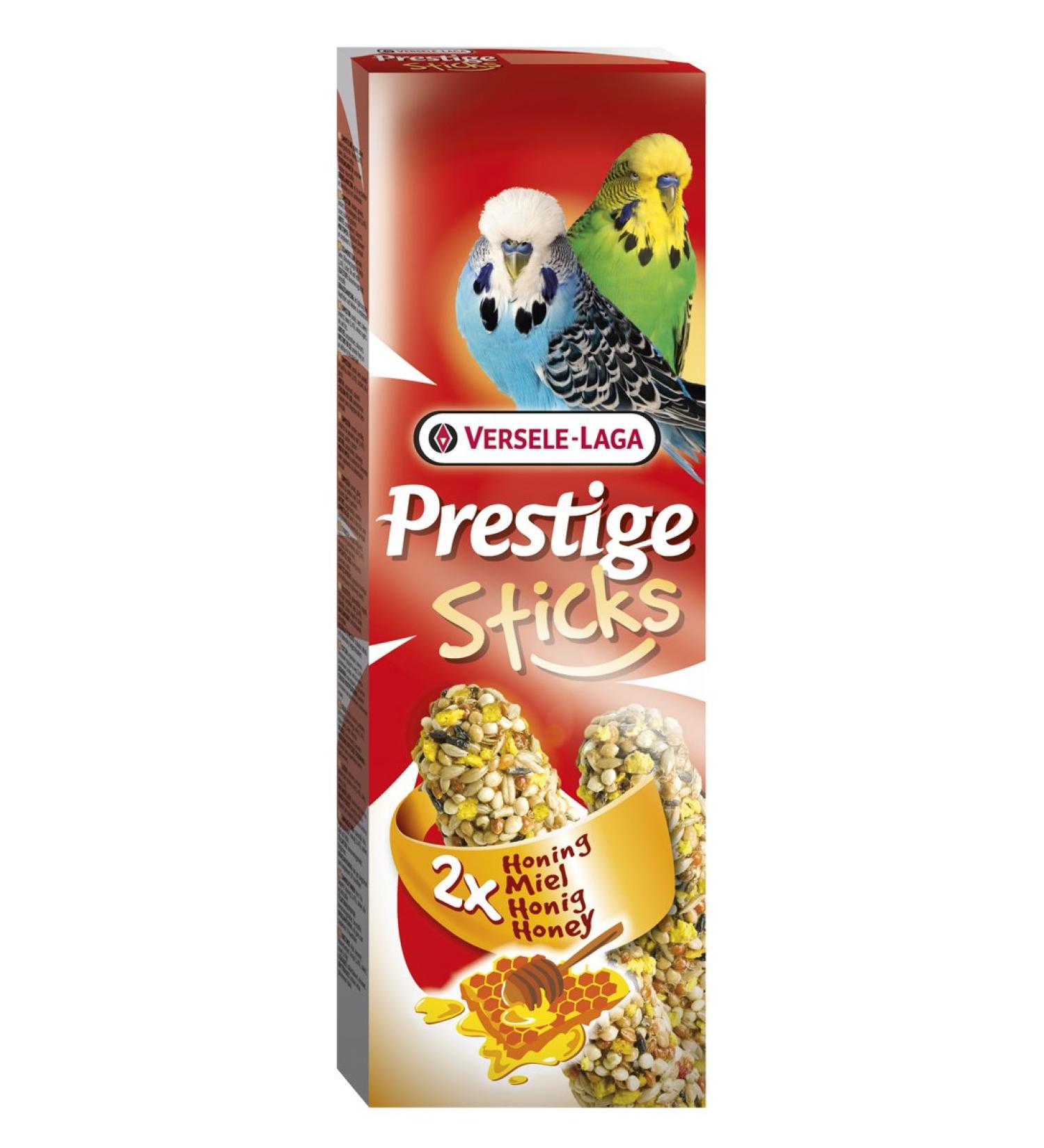 NV Versele - Laga Vl Prestige Budgie Sticks Honey 2 pieces (10 pieces)