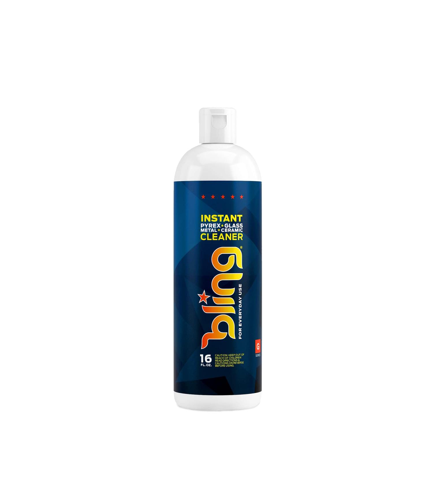 16oz Bling Pyrex Glass Metal Ceramic Cleaner - Professional Grade Formula - Buy Online on GoSupps.com