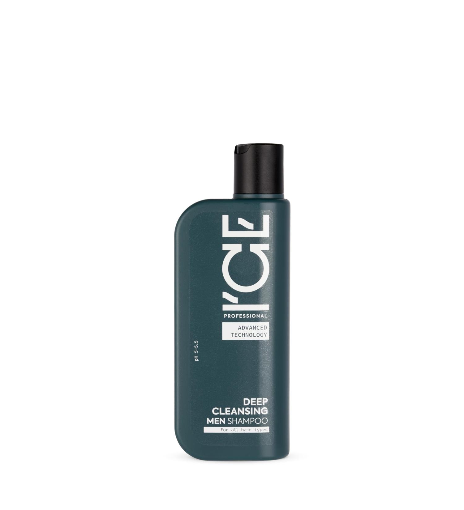 ICE MEN Purifying Balancing Shampoo Intense Cleansing for Men 250 ml