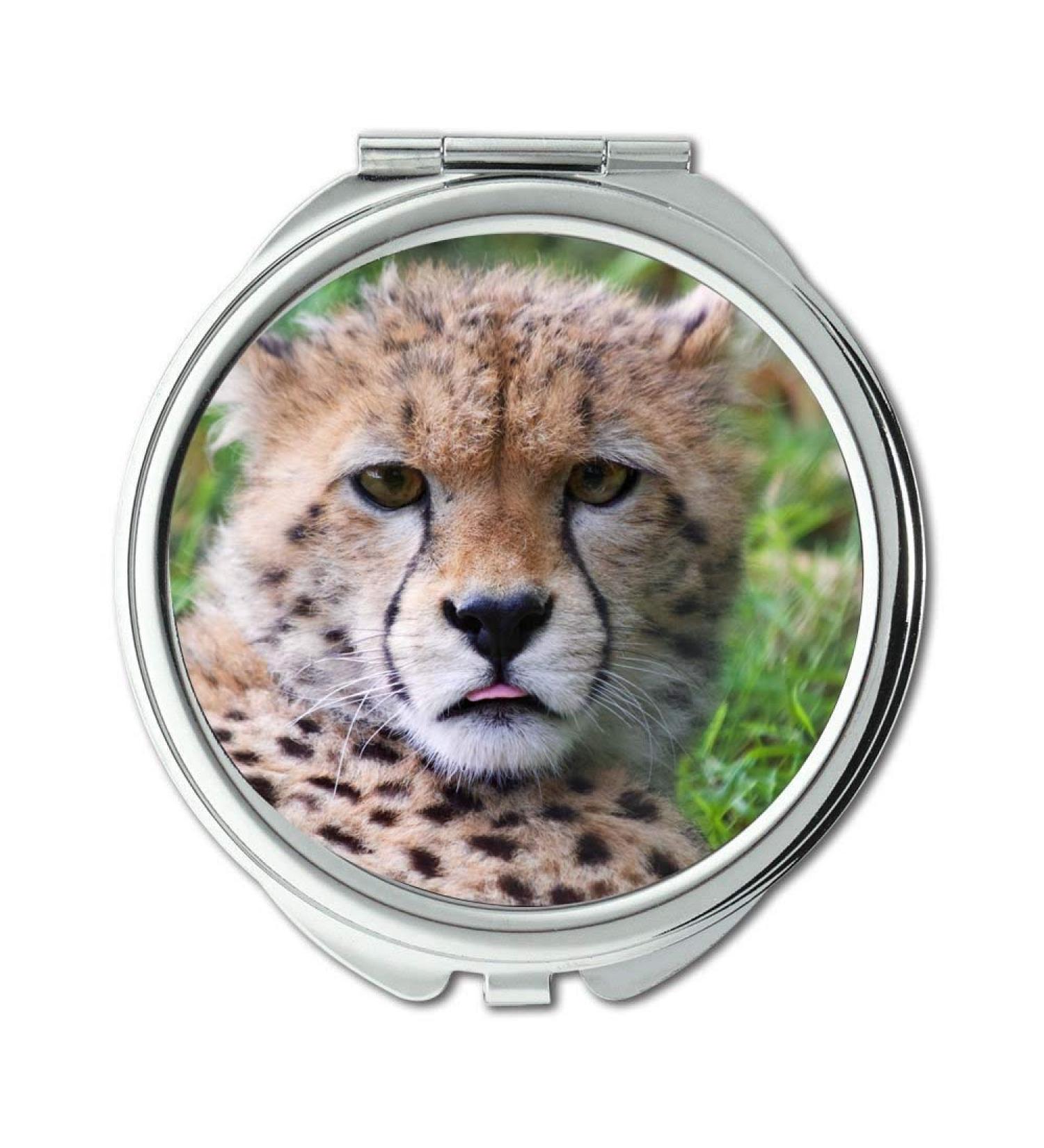 Mirror Compact Mirror africa animal cat pocket mirror portable mirror - Buy Online on GoSupps.com