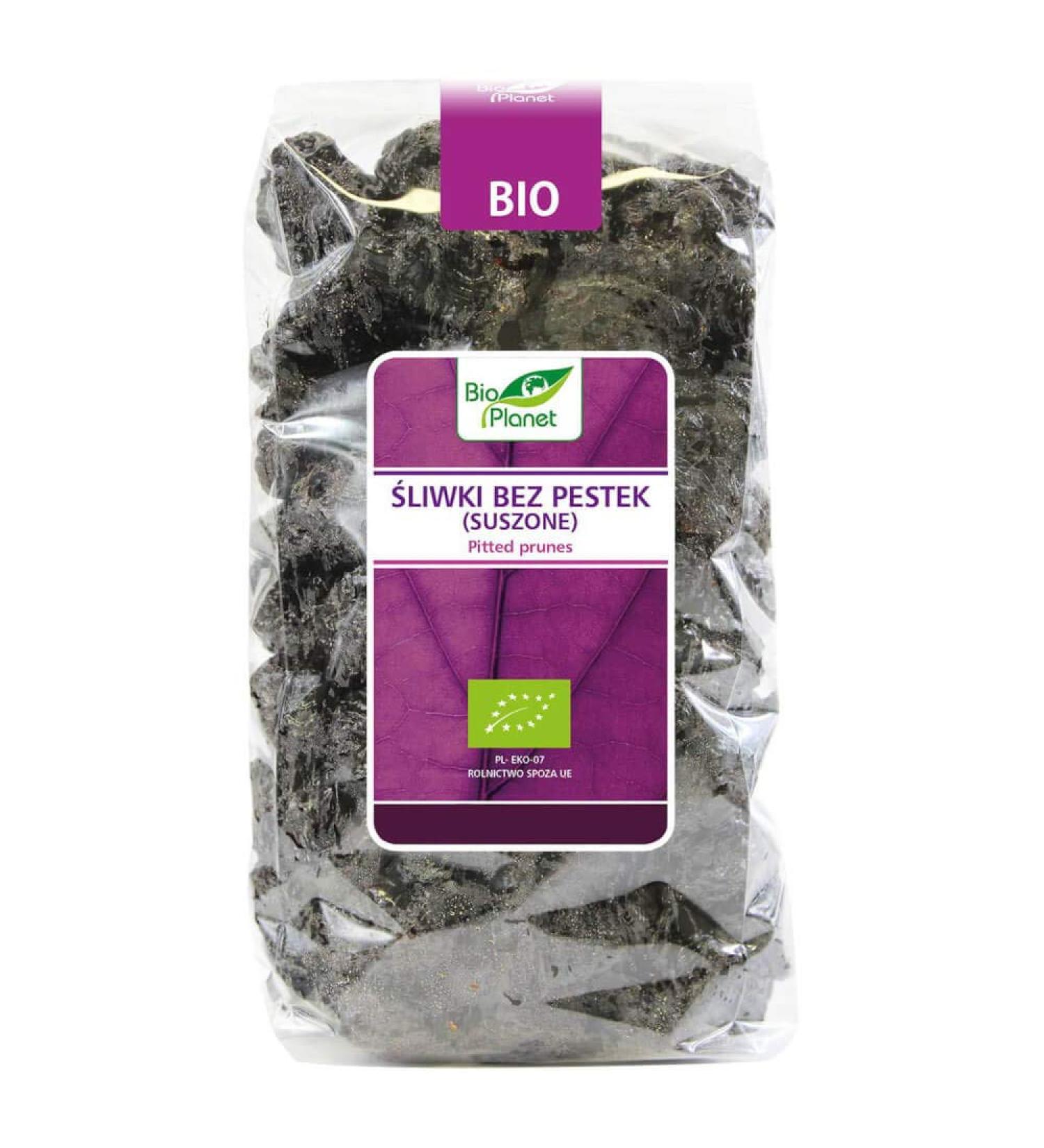 Organic dried seedless plums 1 kg - BIO PLANET