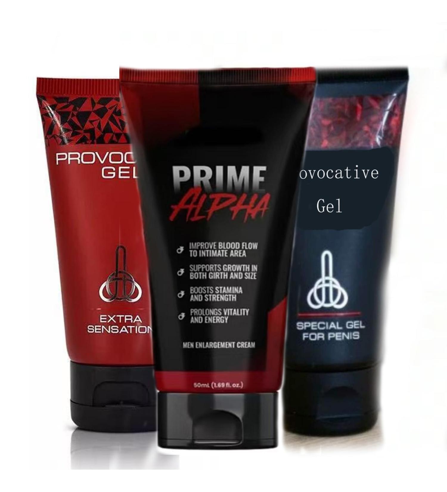 3&1 Prime Alpha Men Max Cream ANG King Maker Provocative Gel New Advanced Formula Men Max Cream and Provocative Gel - 150ml (3 Pack) - Buy Online on GoSupps.com