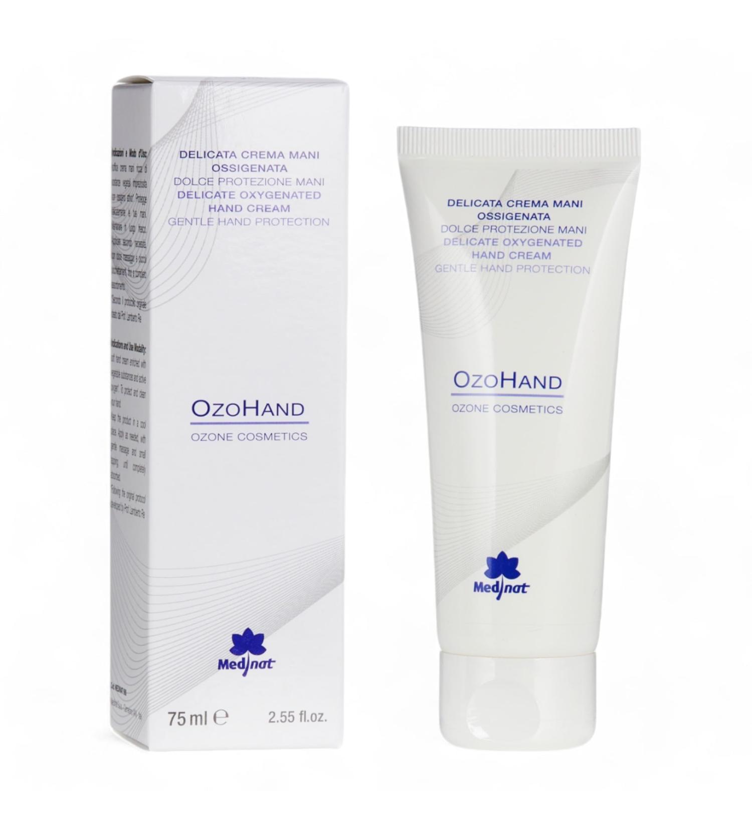  OzoneCosmetics OzoHand ozone-oxygenated delicate hand cream 75 ml - Buy Online on GoSupps.com