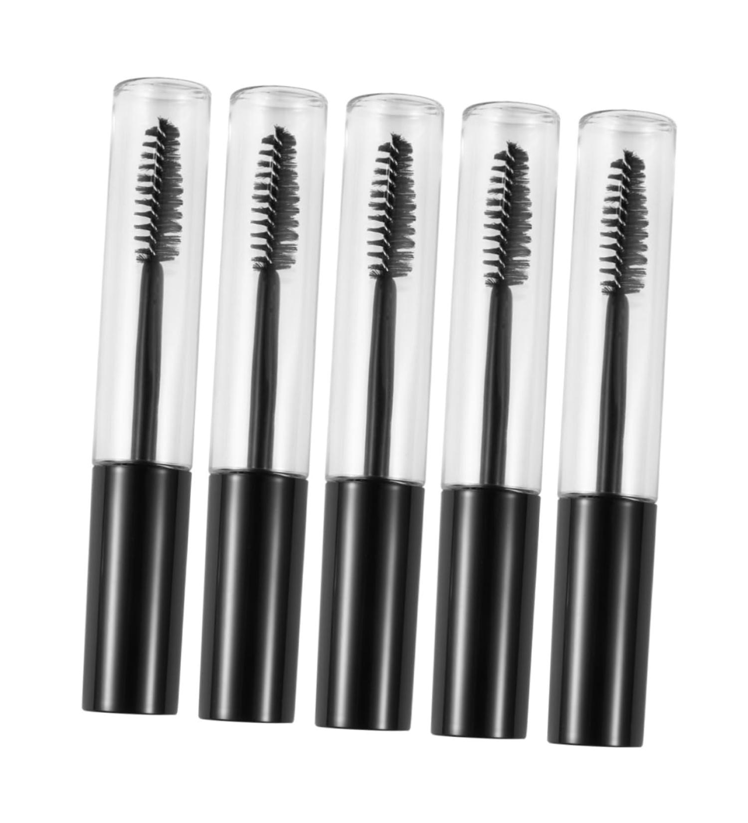 WOONEKY 5pcs Eyelash Tube Empty Eyelashes Bottle Mascara Tube 10ml Empty Tube for Eyelash 1 g (Pack of 1) Black - Buy Online on GoSupps.com