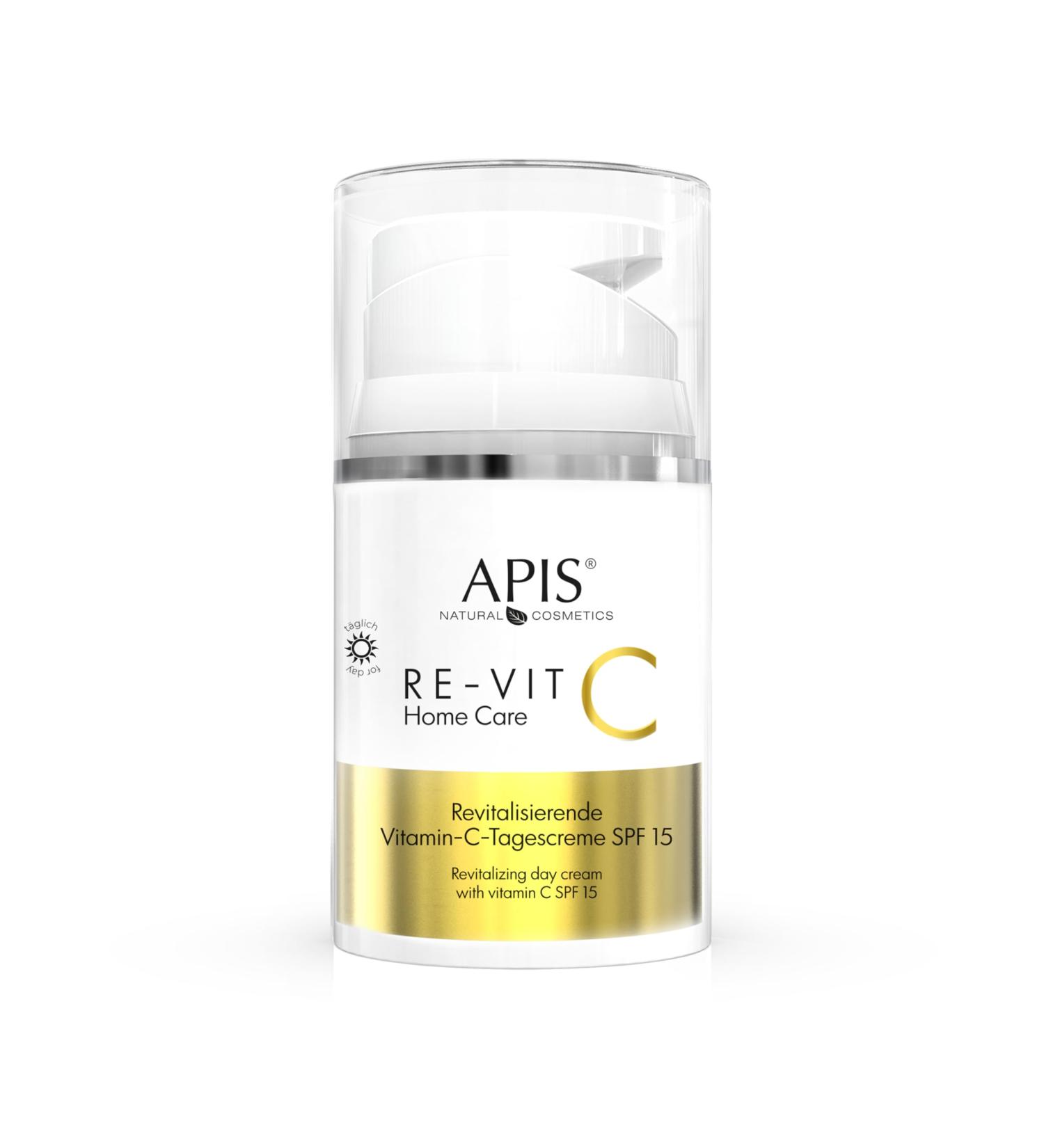 Apis Re- Vit C Revitalizing Day Cream wth Vitamin C SPF15 50ml - Buy Online on GoSupps.com