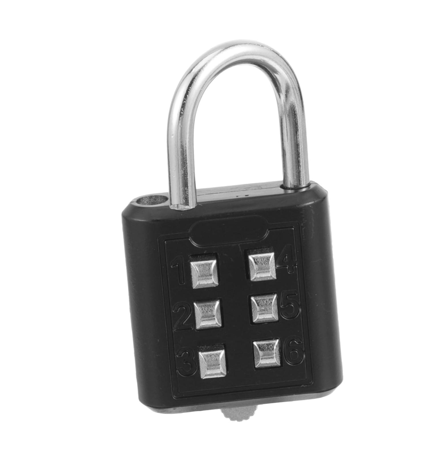 ABOOFAN Suitcase Padlock Baggage Locks Lock for Locker Digital Padlocks Safety Lock Door Lock Security Padlock Gate Lock Push Button Padlock Small Combination Lock Travel Drawer Zinc Alloy - Buy Online on GoSupps.com