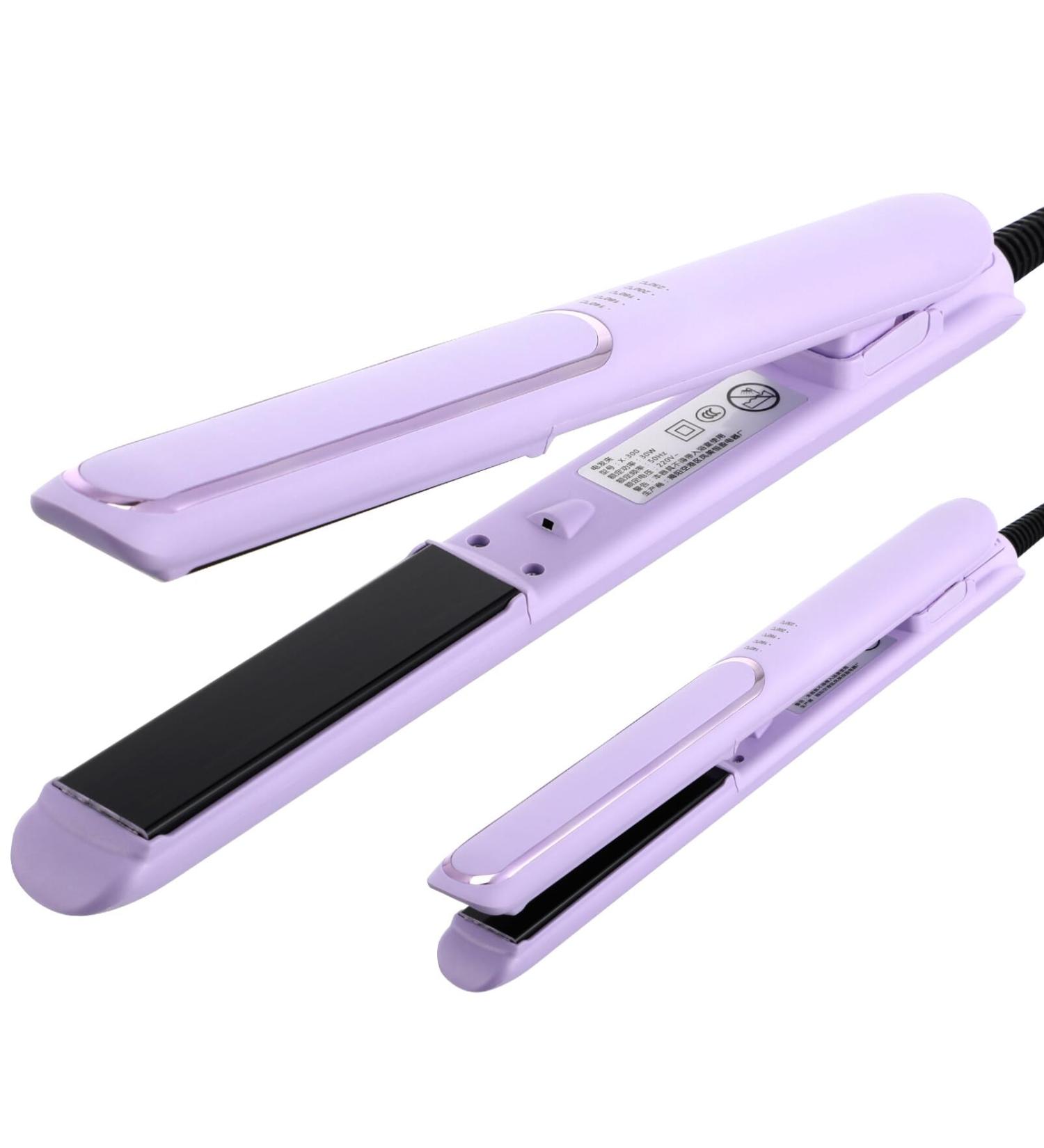 Beavorty 2-in-1 Hair Straightener & Curler - Professional Ceramic Flat Iron & Curling Wand for Perfect Hair Styling (US Plug - Buy Online on GoSupps.com