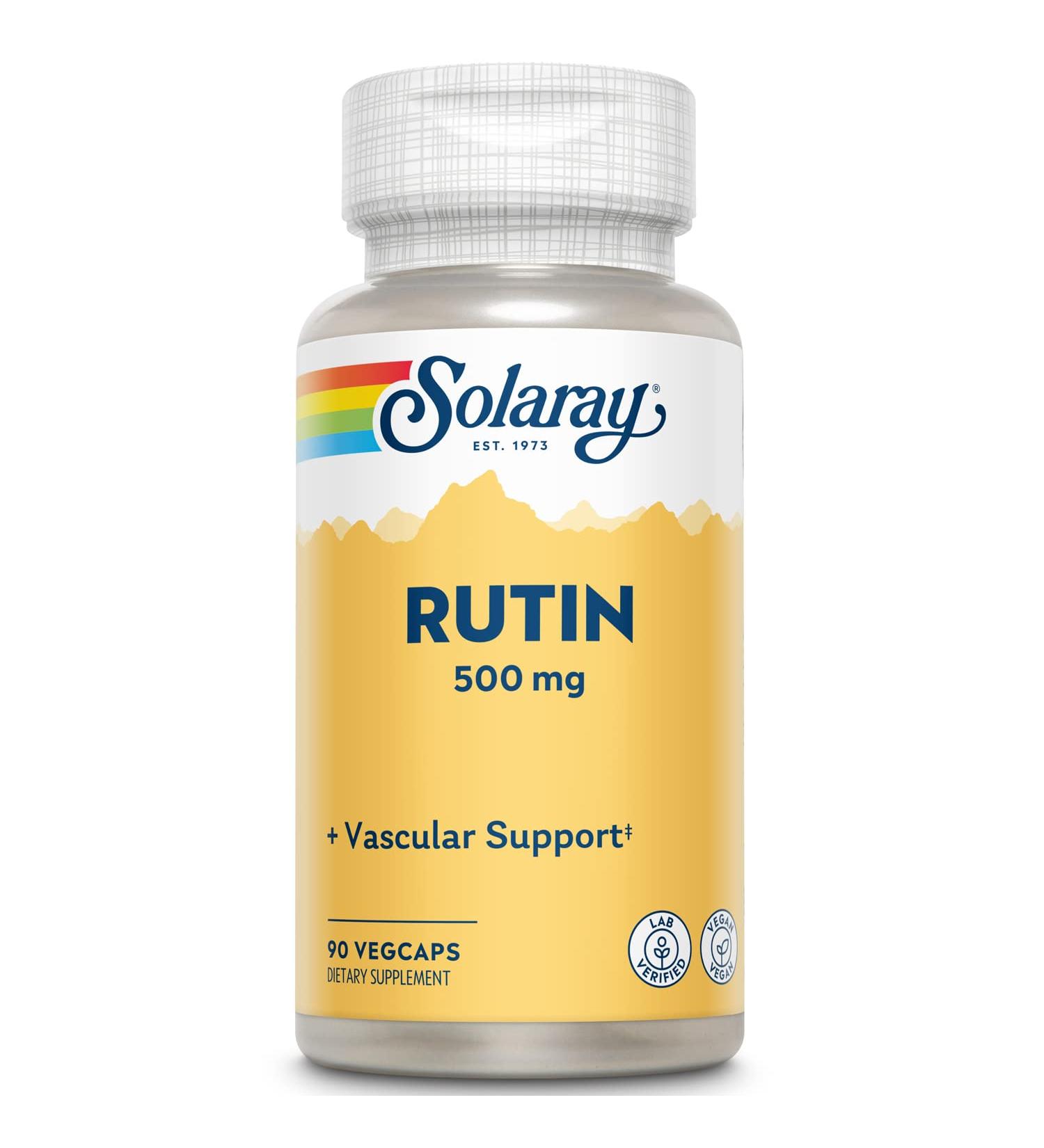 Solaray Rutin 500 mg 90 VegCaps