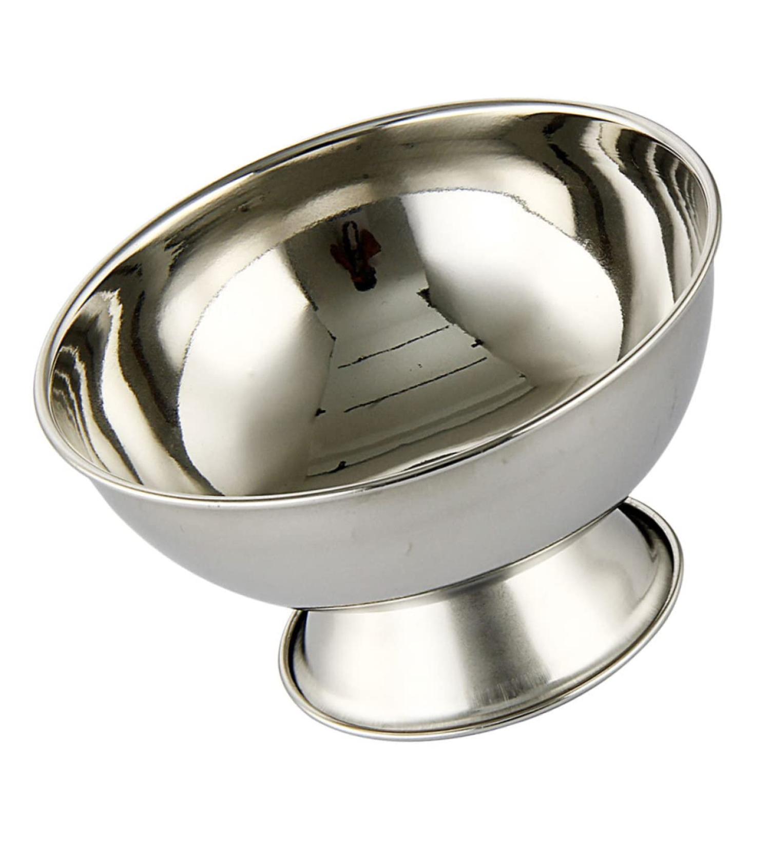 Beaupretty High-Impact Shell Shaving Soap Bowl & Razor Brush | Rustproof Steel Travel Holder for Foam Shaving - Buy Online on GoSupps.com