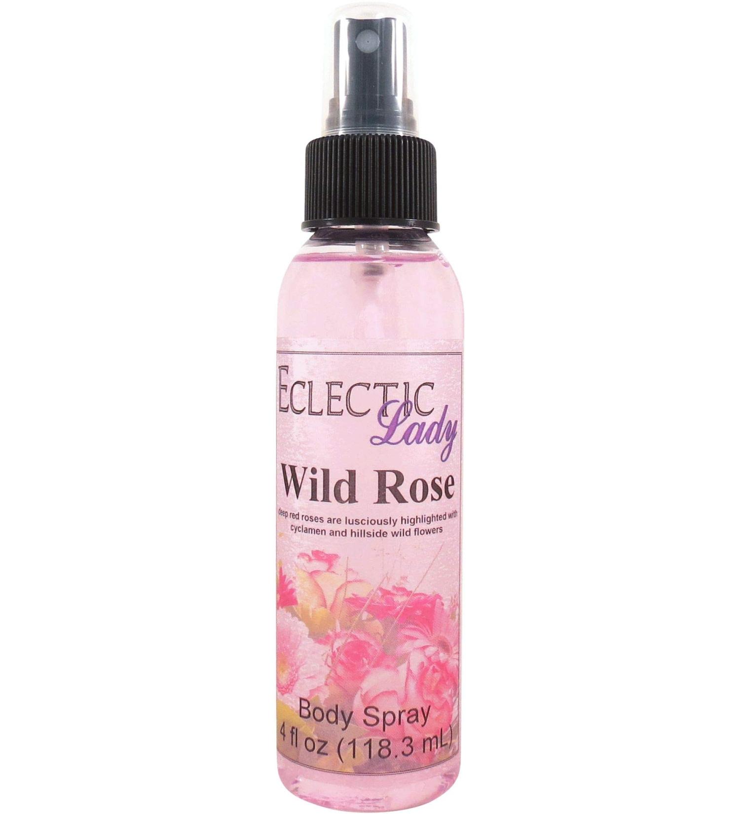 Wild Rose Body Spray 4 ounces Body Mist for Women with Clean Light & Gentle Fragrance Long Lasting Perfume with Comforting Scent for Men & Women Cologne with Soft Subtle Aroma For Daily Use 4 Fluid Ounces - Buy Online on GoSupps.com