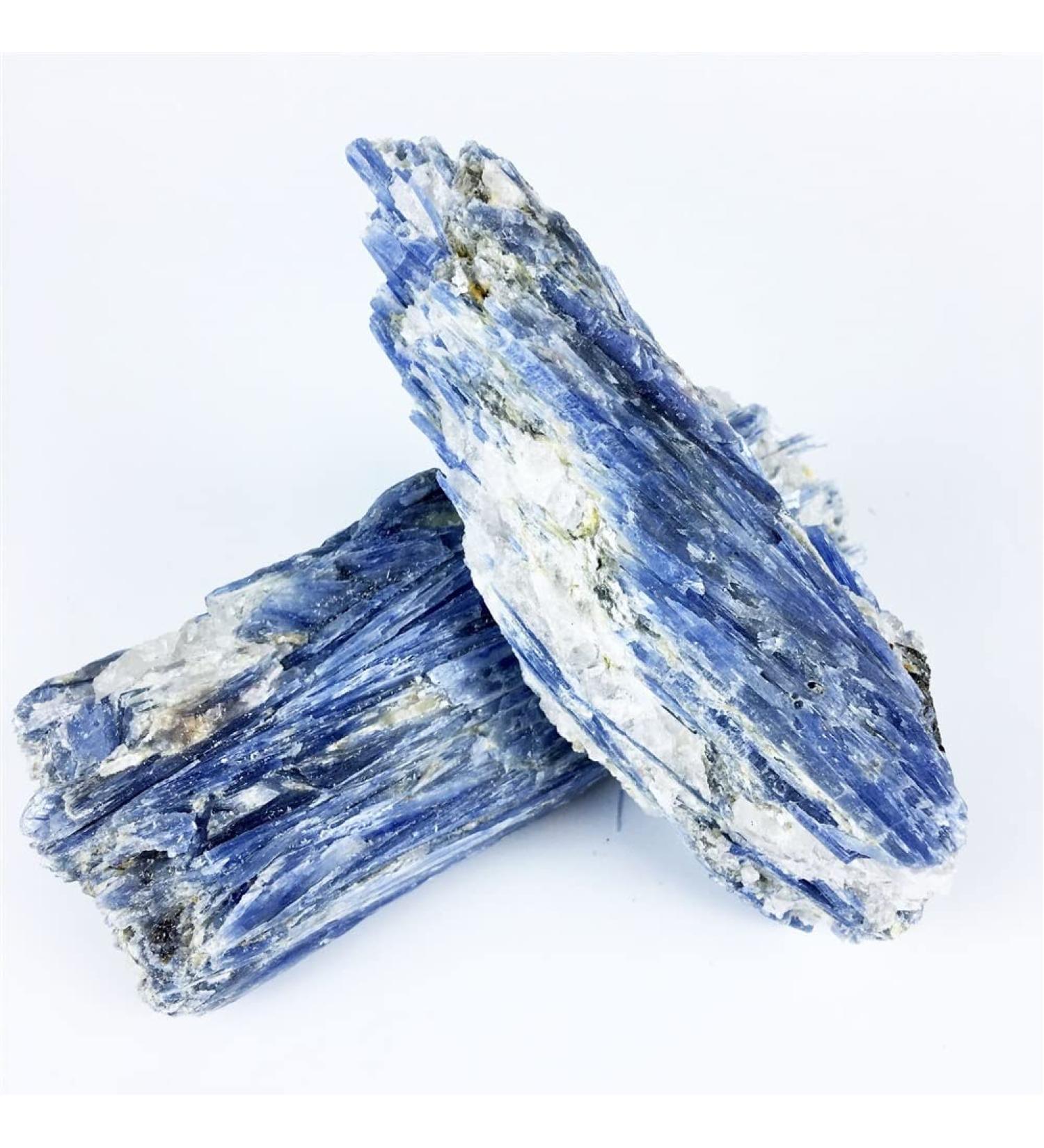 Natural Crystal 1pc Natural Rough Quartz Raw Blue Kyanite Crystal Stone for Decoration Stone Mineral Specimen - Buy Online on GoSupps.com