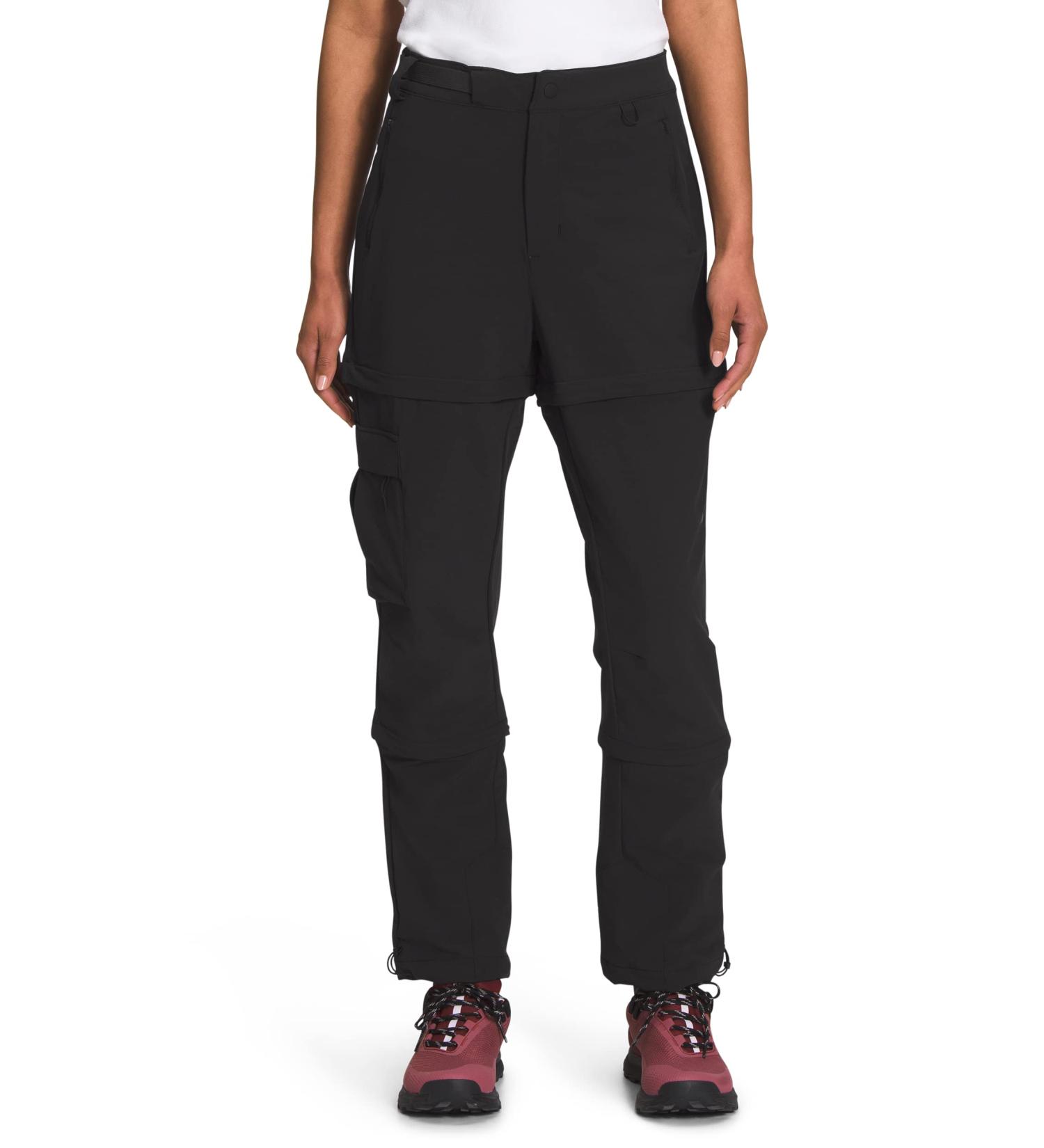 THE NORTH FACE Women's Bridgeway Zip-Off Pant 4 - Tnf Black | Versatile Outdoor Pants - Buy Online on GoSupps.com