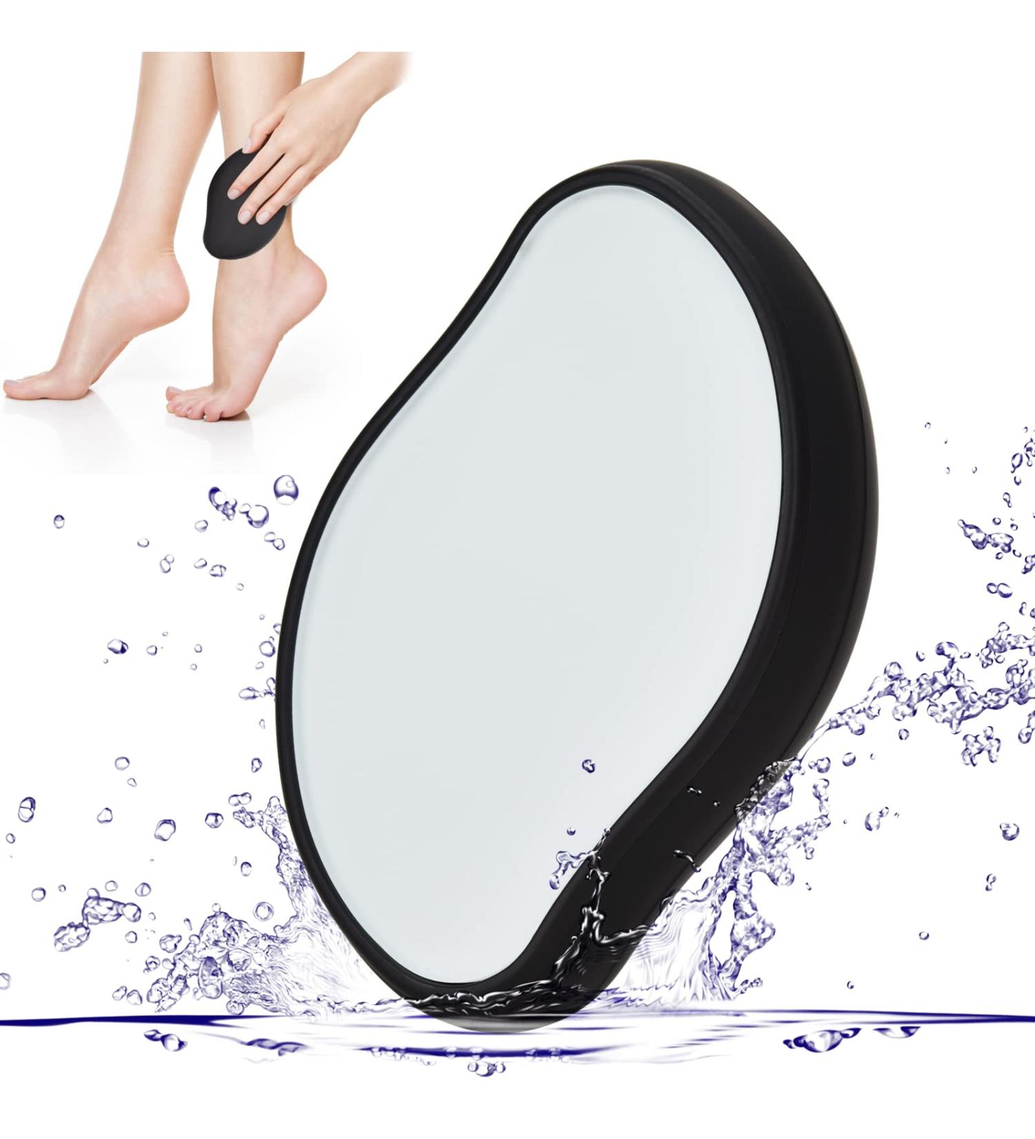 Dalkits Nano Hair Remover - Crystal Hair Removal Stone for Smooth Skin | No Shaving Safe for Legs Arms & Back - Black - Buy Online on GoSupps.com