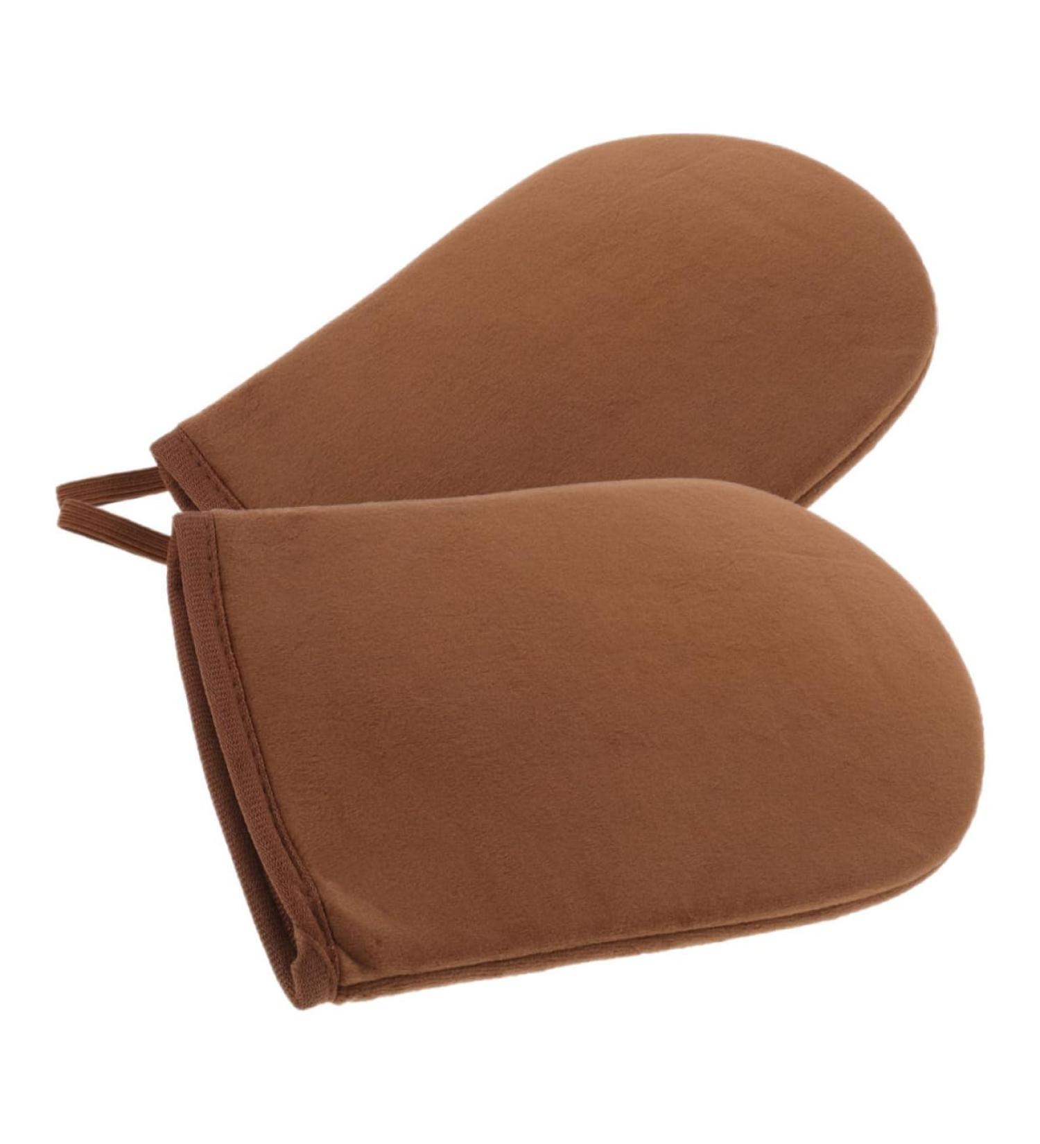 TOVINANNA 1pair Comfortable Tanning Mitts for Even Self Application Soft Fabric Gloves for Sunless Tanning Convenient Oil Spreader Tool for Body Lotion - Buy Online on GoSupps.com