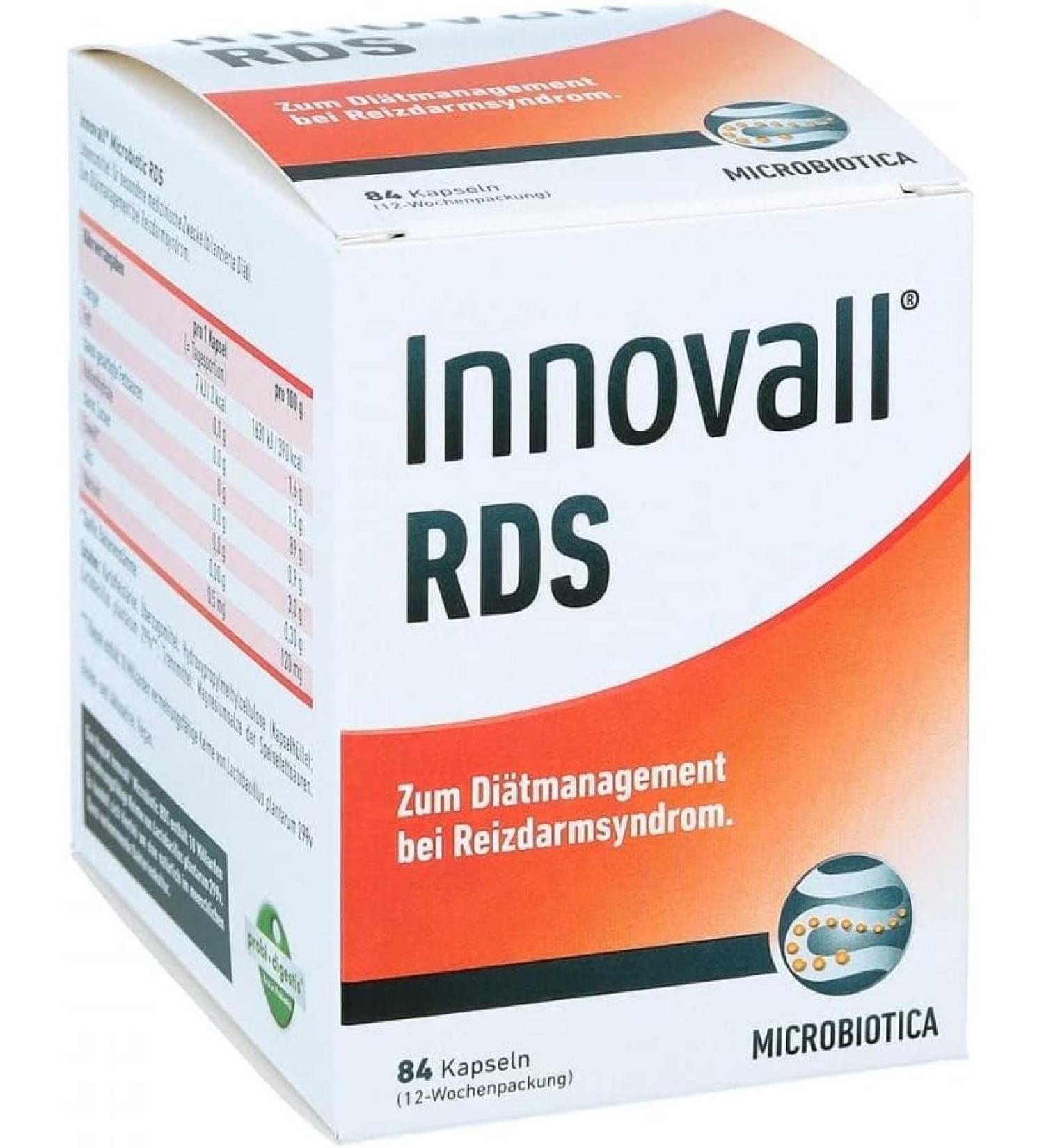 Buy INNOVALL RDS for Irritable Bowel Syndrome - Vegan Microbiotic 84 Capsules | International Shipping Available - Buy Online on GoSupps.com