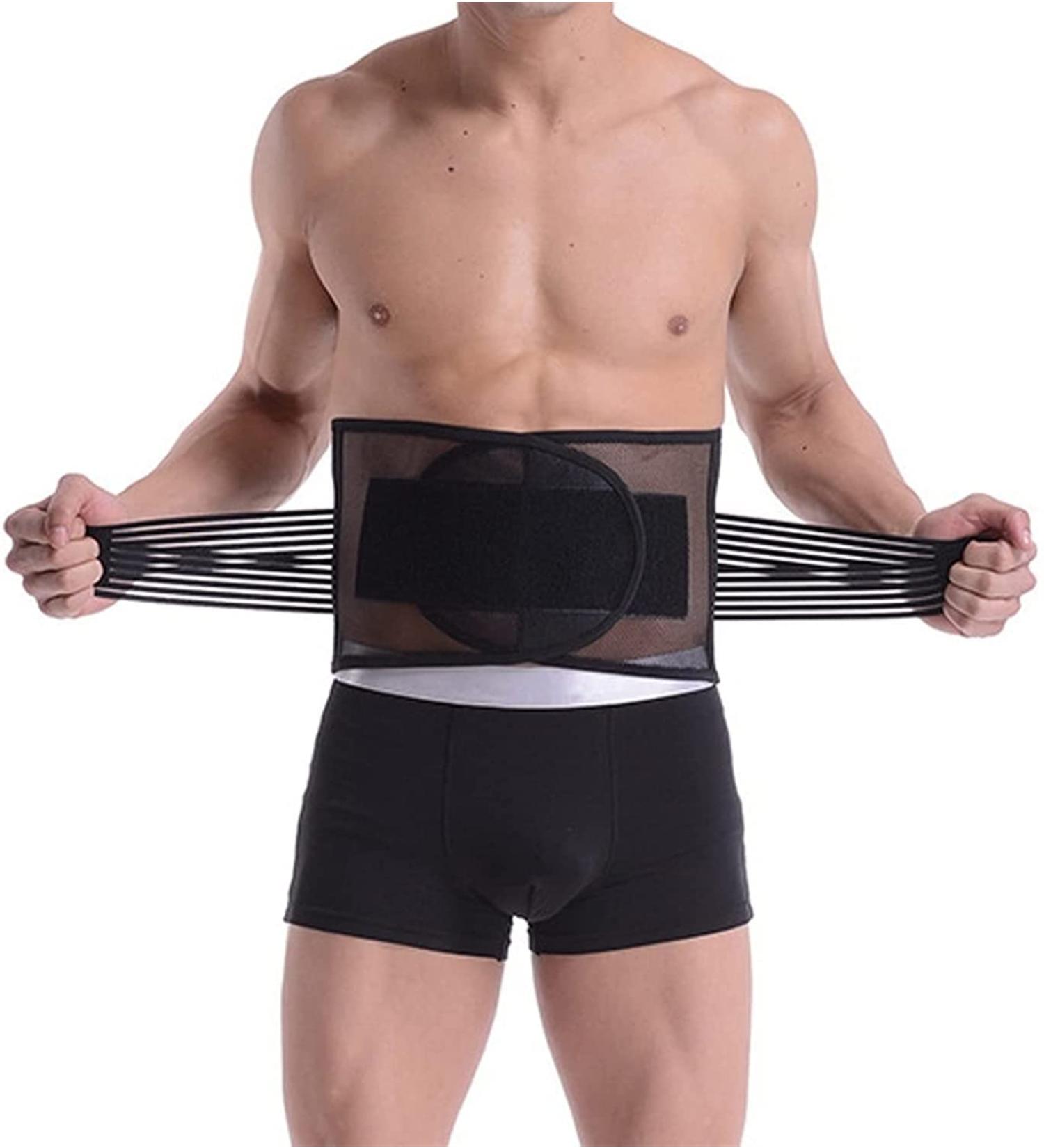 Back Bandage for Pain Relief - Herniated Disc & Sciatica Support | Breathable Lumbar Waist Belt for Men & Women | XXLarge - Buy Online on GoSupps.com