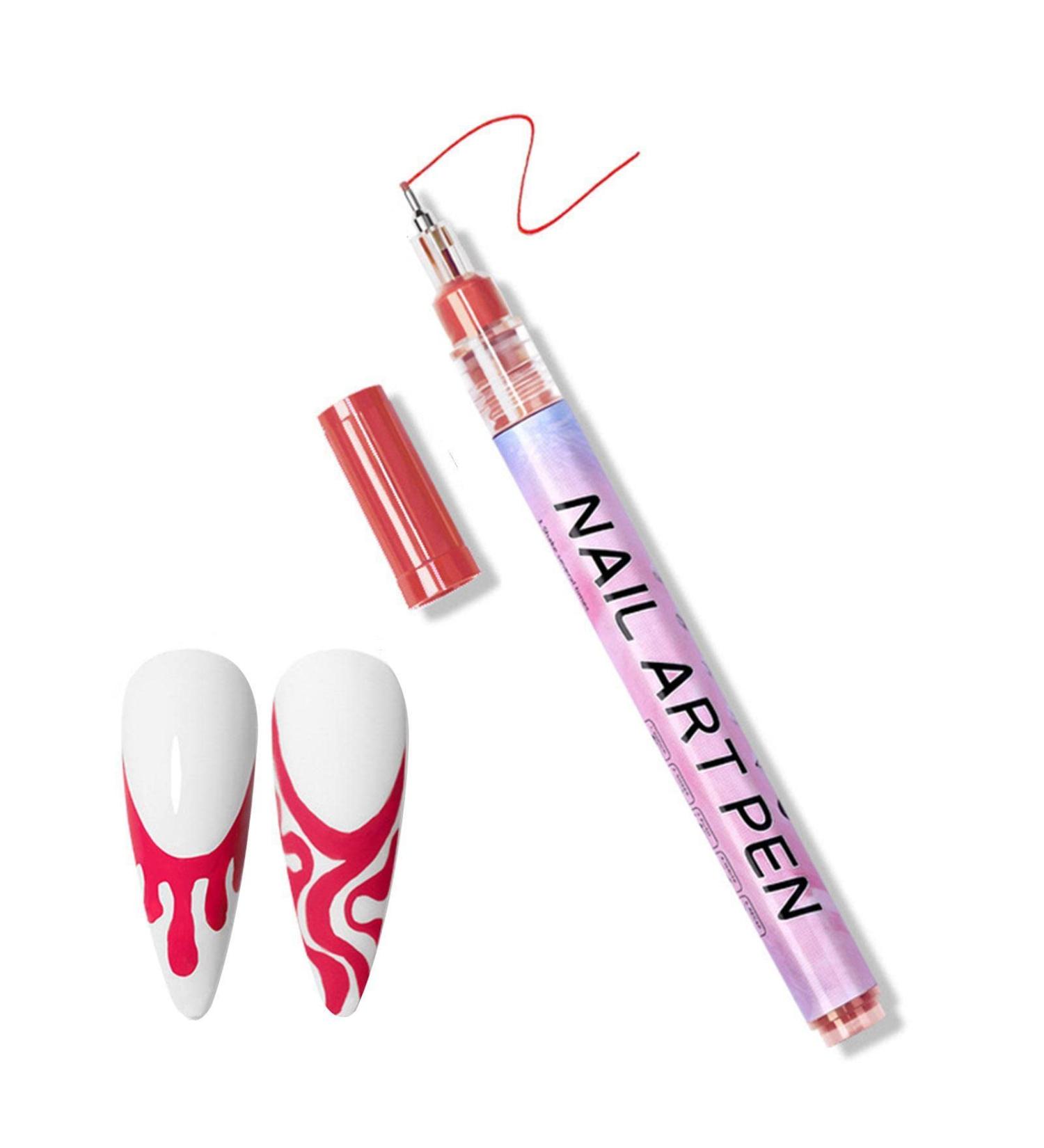 Nail Polish Pens - Painting Polish Design - Professional Brushes for Home Manicure 05 - Buy Online on GoSupps.com